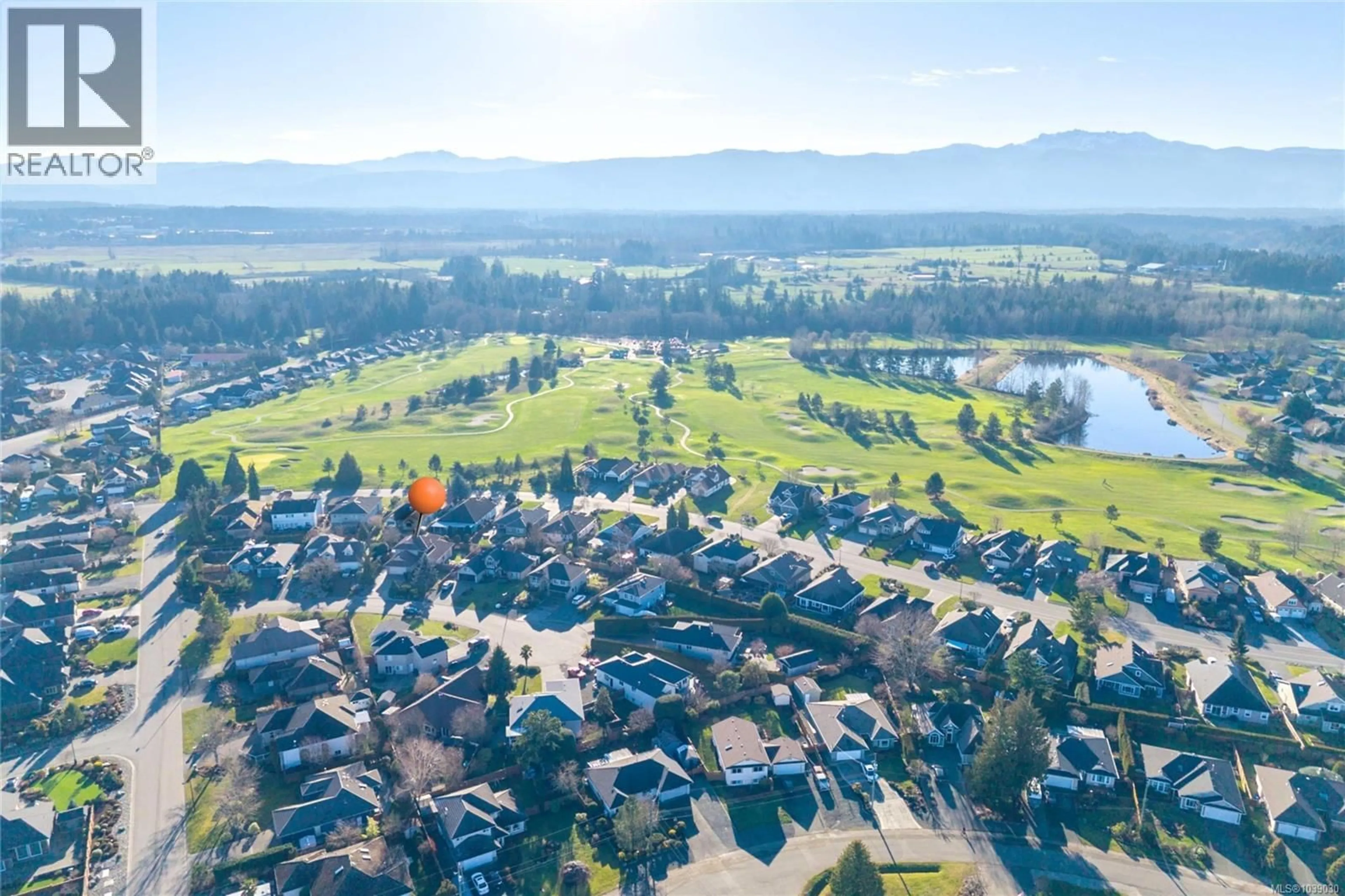 A pic from outside/outdoor area/front of a property/back of a property/a pic from drone, water/lake/river/ocean view for 1096 AERY VIEW WAY, Parksville British Columbia V9P2N9