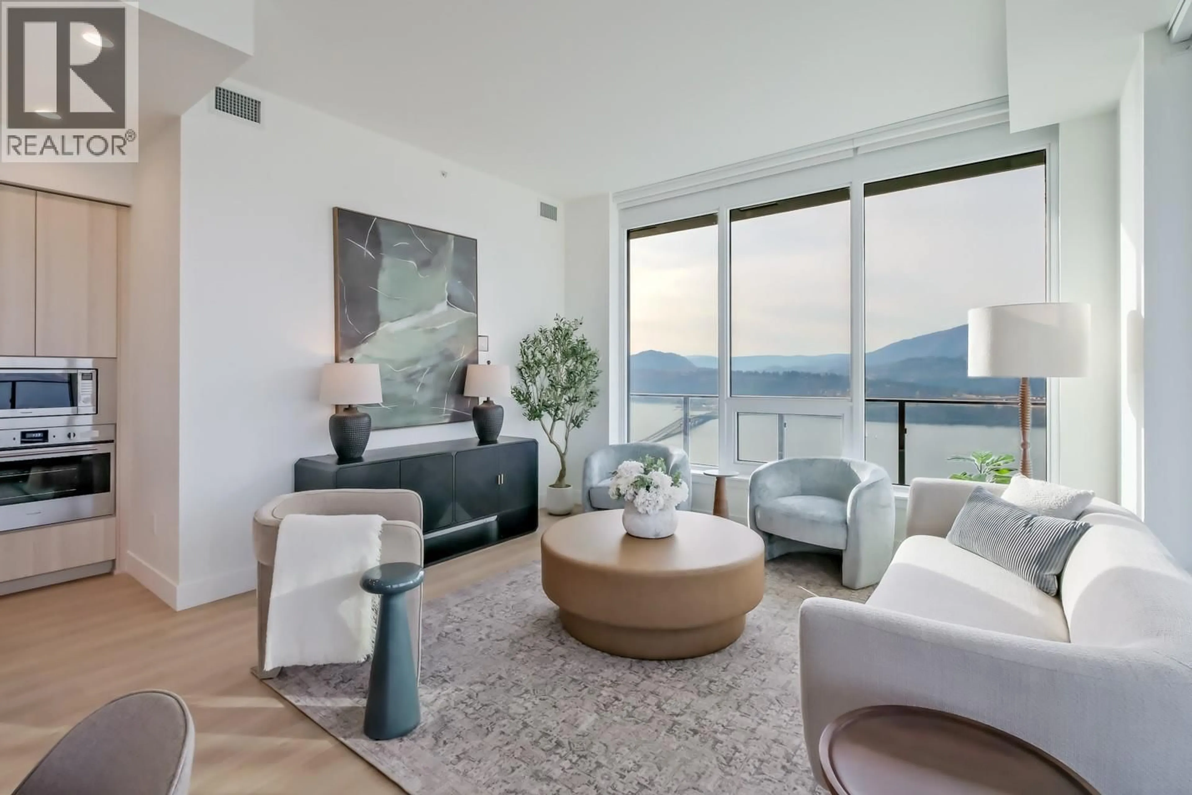 Living room with furniture, unknown for 2804 - 1626 WATER STREET, Kelowna British Columbia V1Y0N7
