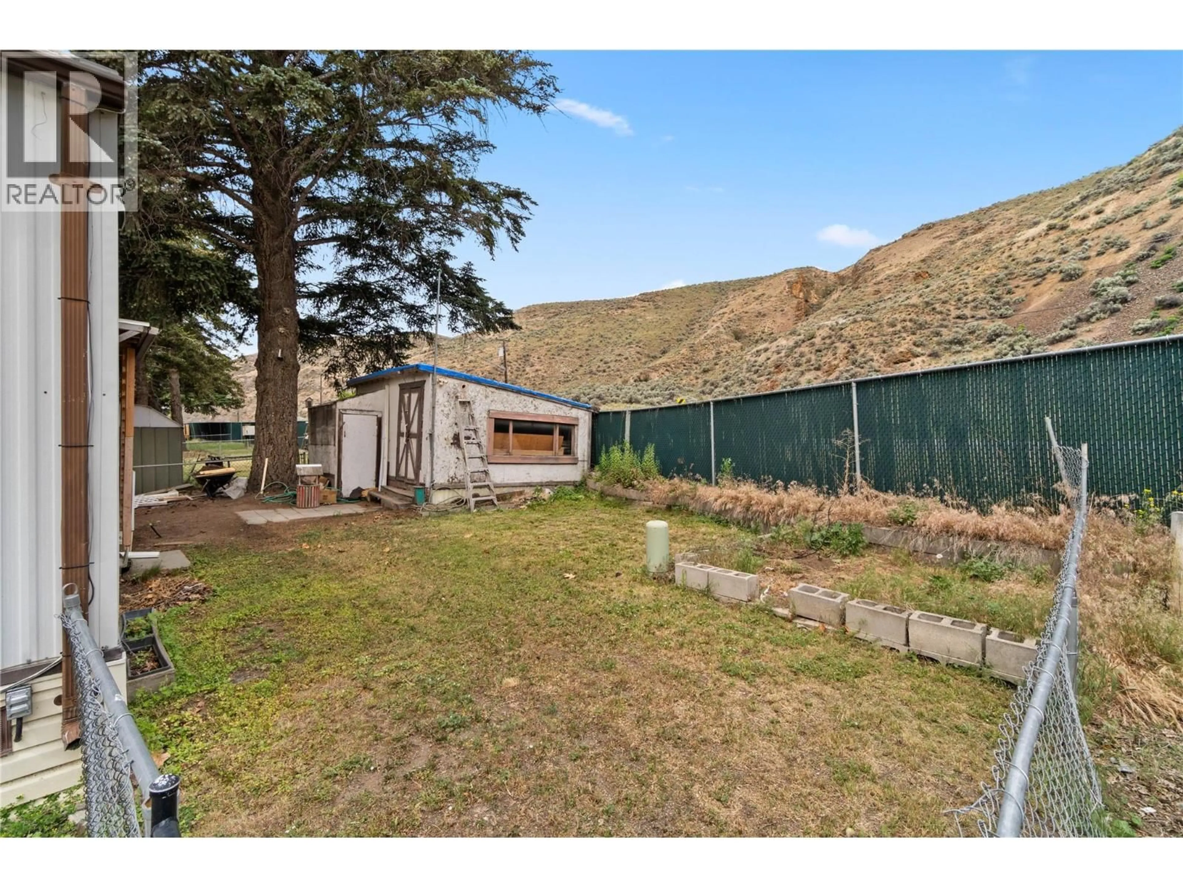 A pic from outside/outdoor area/front of a property/back of a property/a pic from drone, mountain view for 24 - 2401 ORD ROAD, Kamloops British Columbia V2B7V8