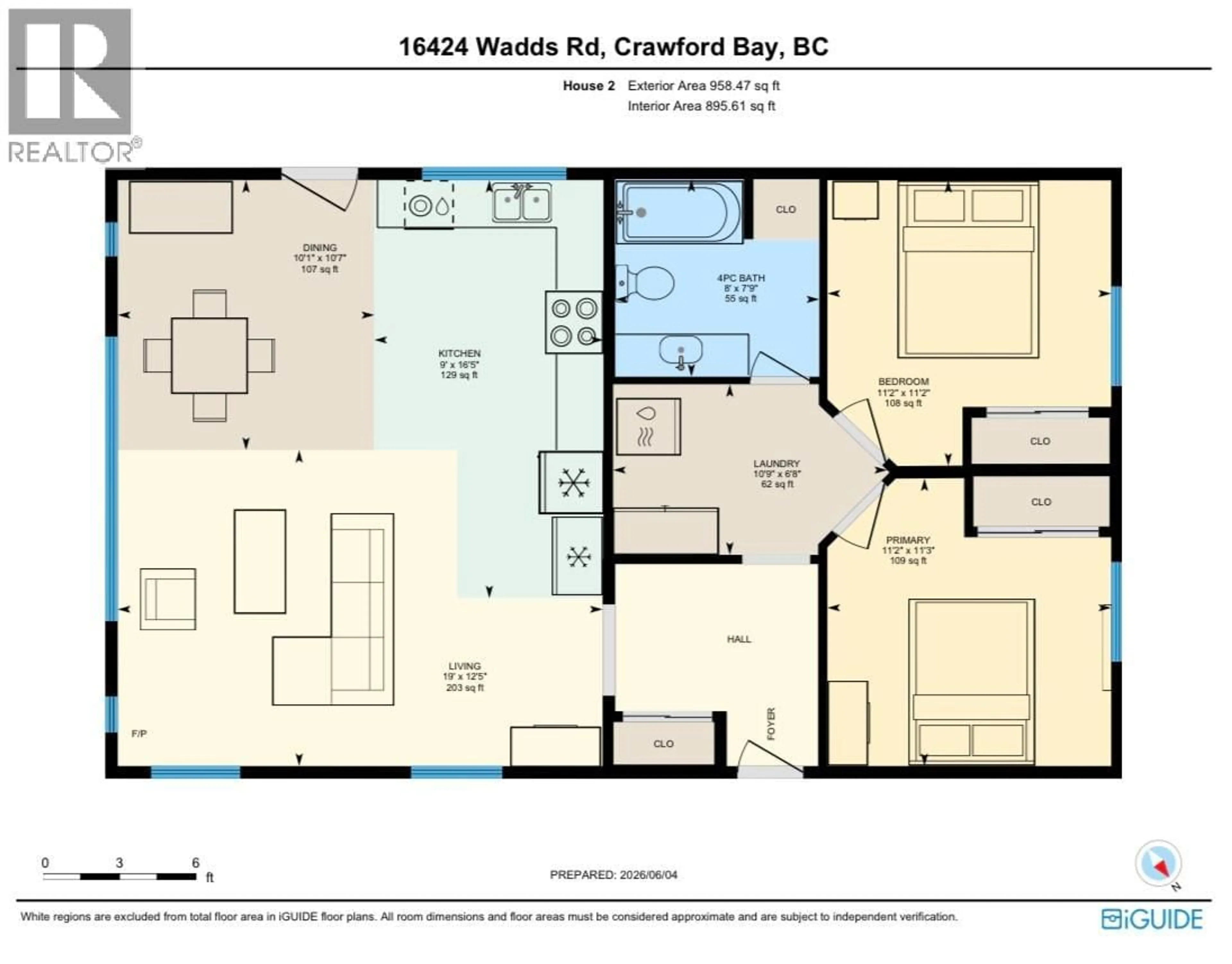 Floor plan for 16424 WADDS ROAD, Crawford Bay British Columbia V0B1E0