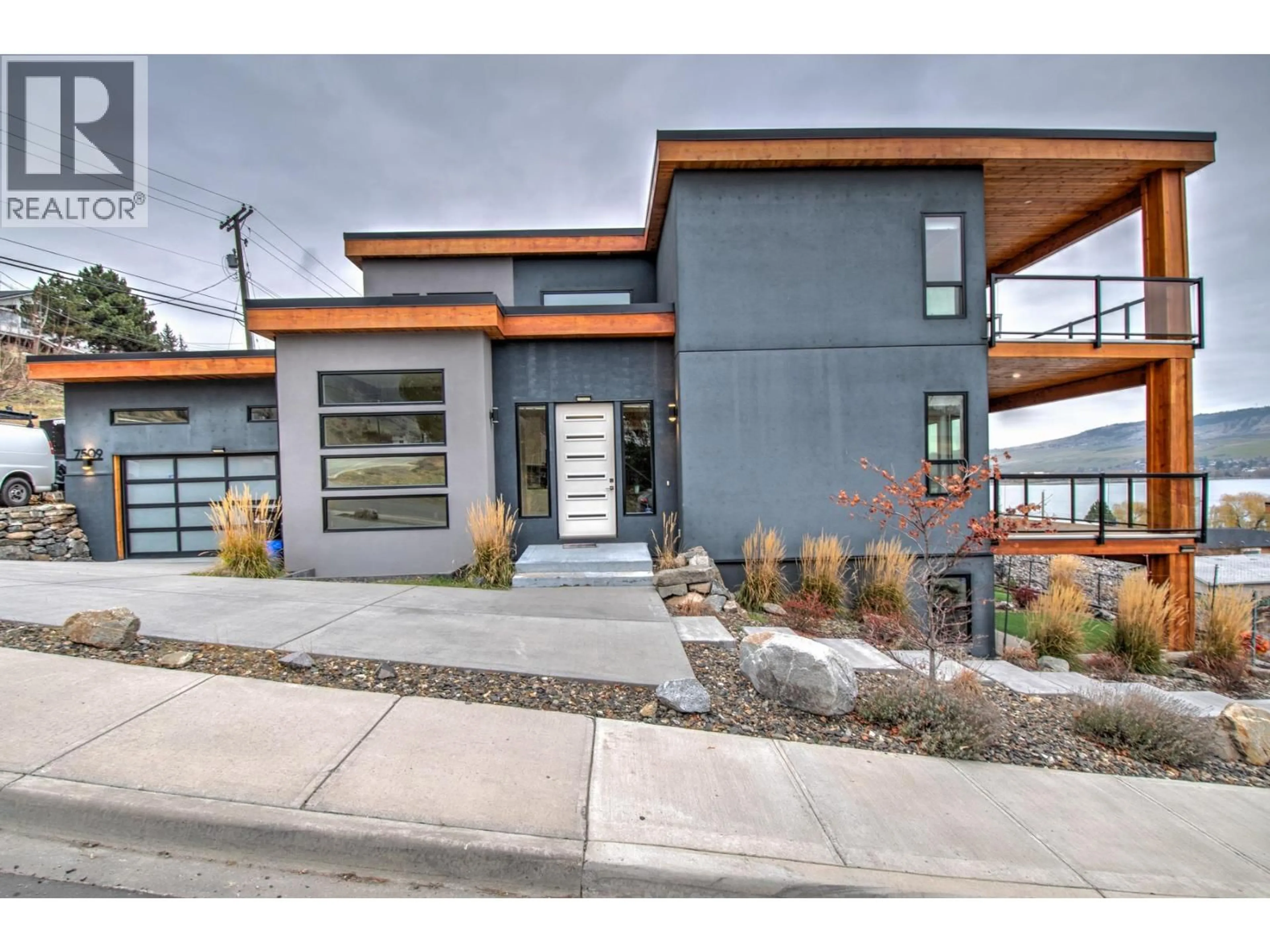 Home with brick exterior material, street for 7509 KENNEDY LANE, Vernon British Columbia V1H1C4