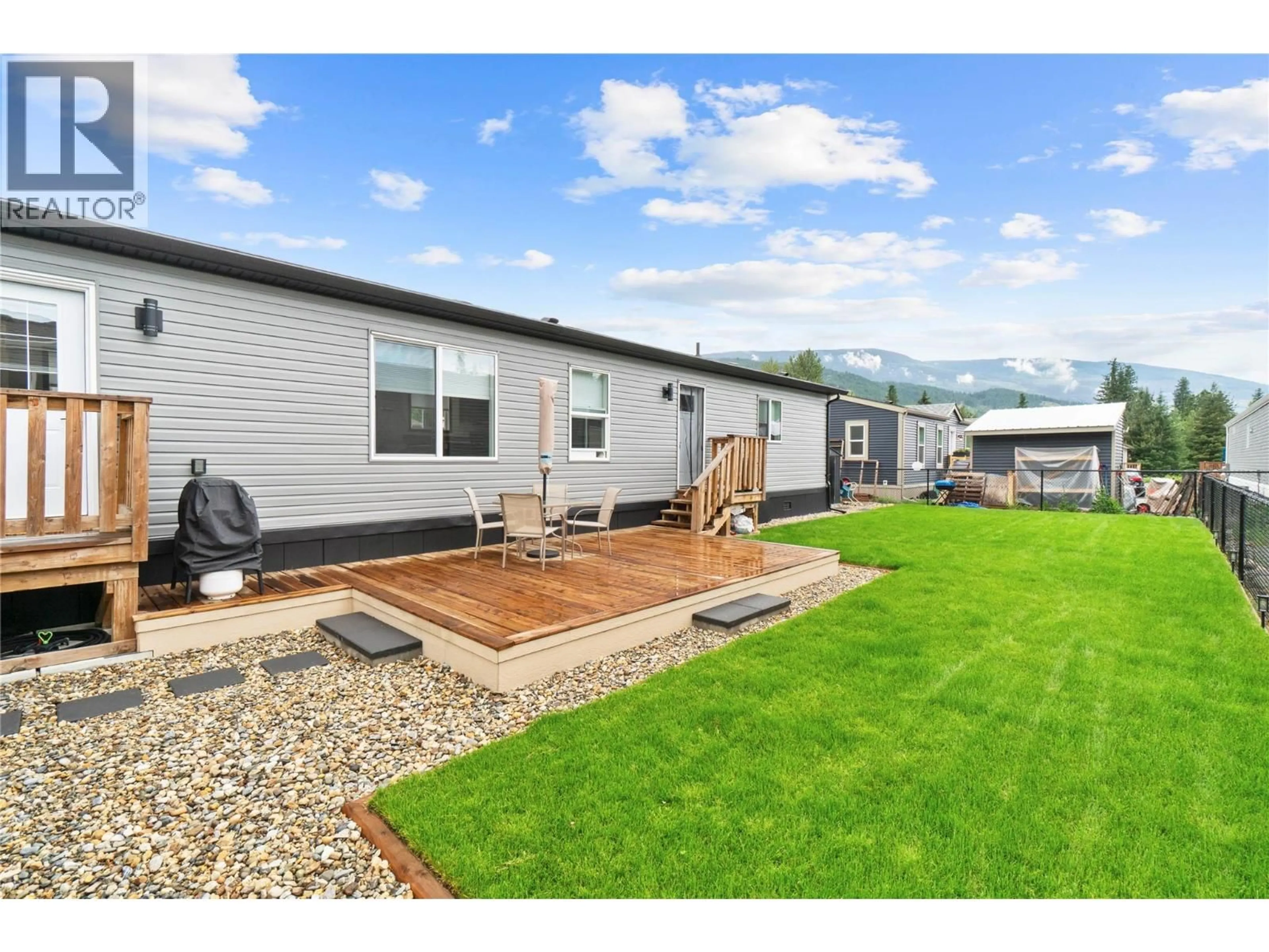 Home with vinyl exterior material, mountain view for 10 - 1705 HILLIER ROAD, Sicamous British Columbia V0E2E4