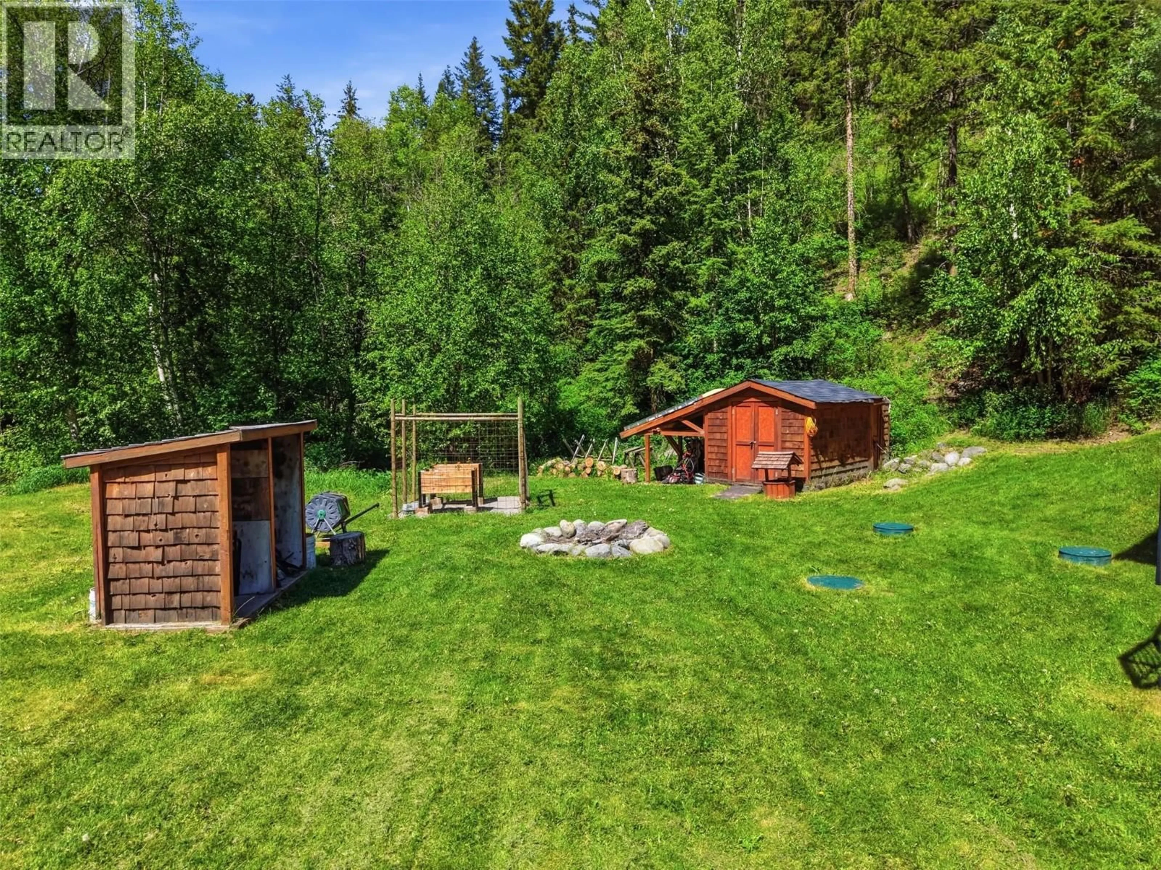 A pic from outside/outdoor area/front of a property/back of a property/a pic from drone, forest/trees view for 7384 CAHILTY CRESCENT, Kamloops British Columbia V0E5N0