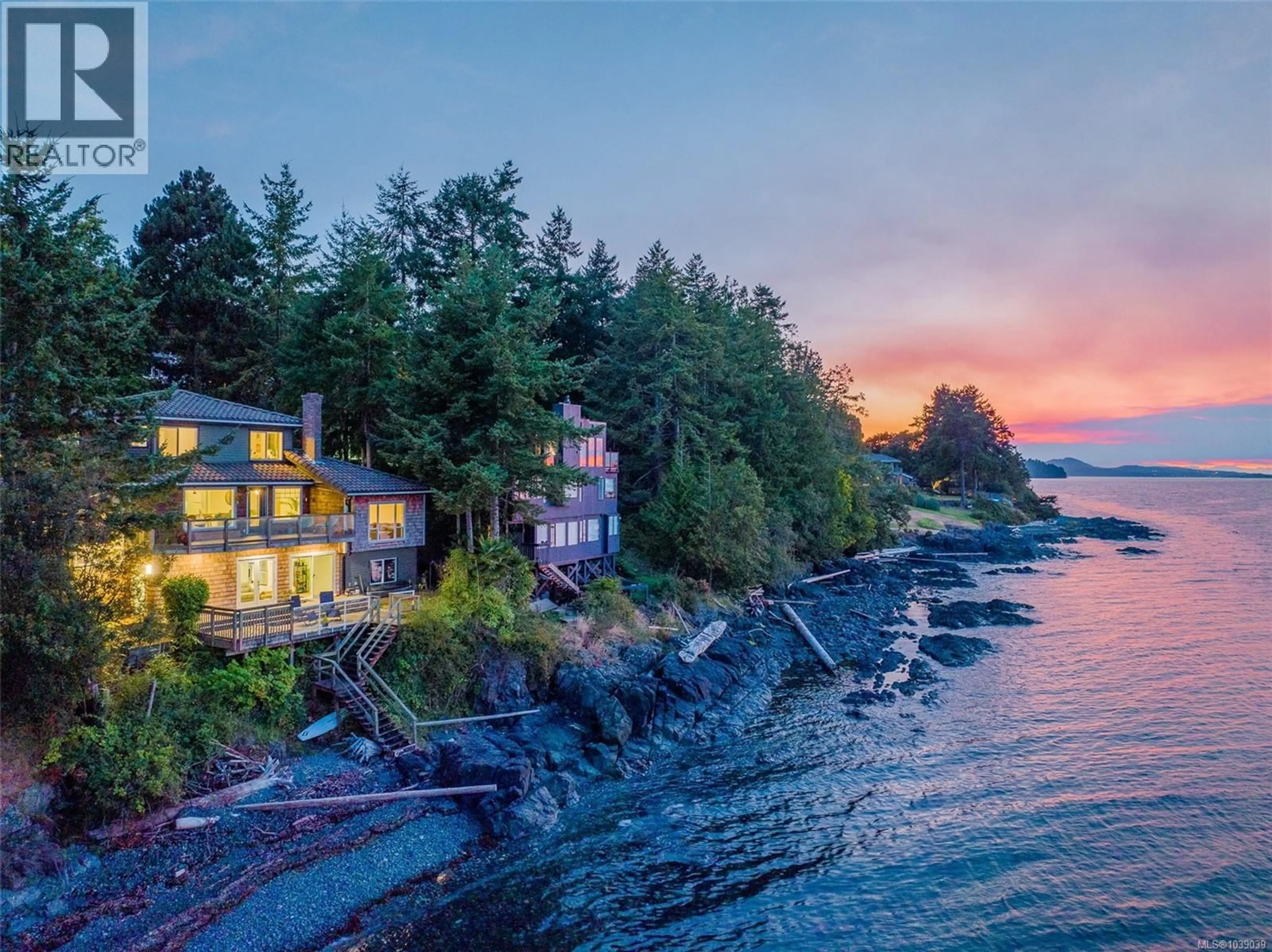 A pic from outside/outdoor area/front of a property/back of a property/a pic from drone, water/lake/river/ocean view for 4978 FILLINGER CRESCENT, Nanaimo British Columbia V8Z3K6