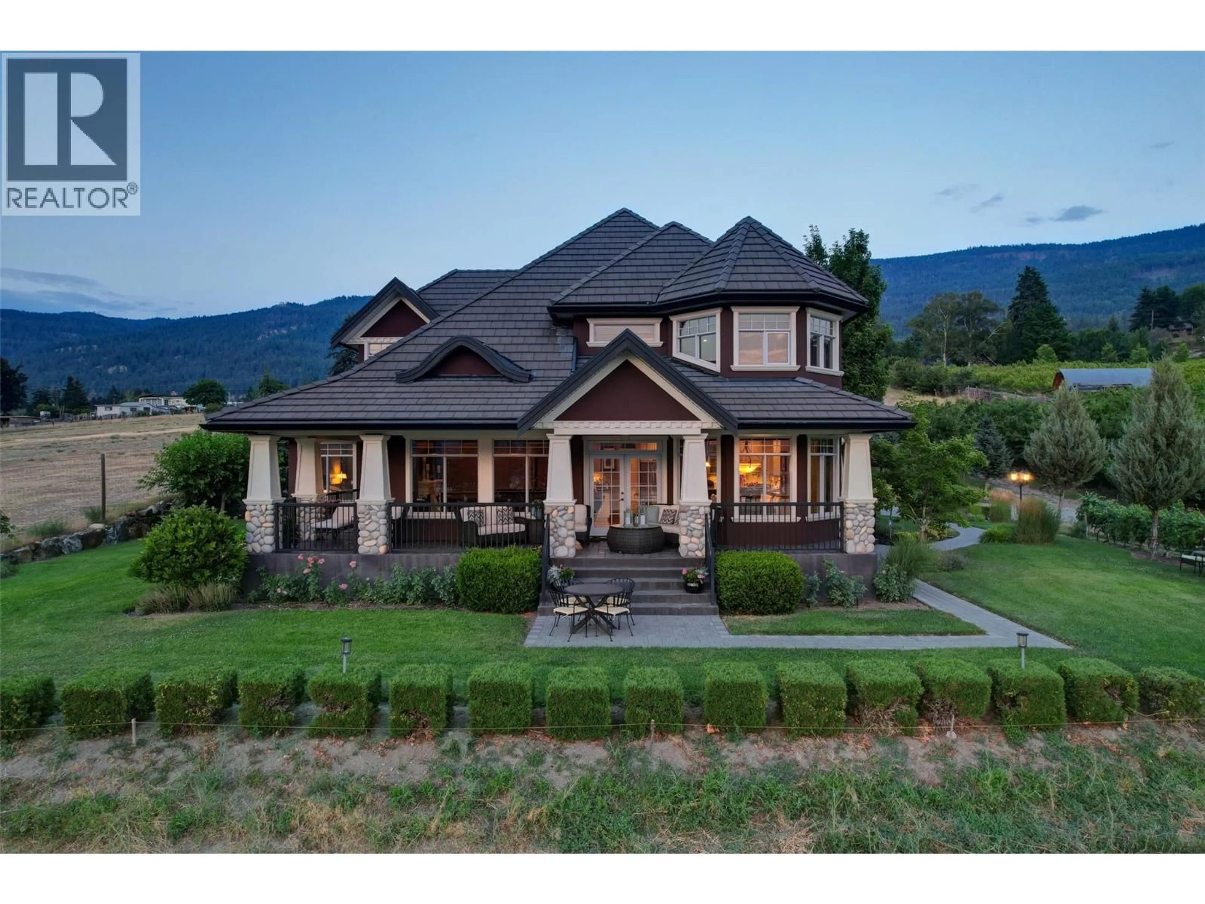 Home with brick exterior material, mountain view for 14911 OYAMA ROAD, Lake Country British Columbia V4V2C6