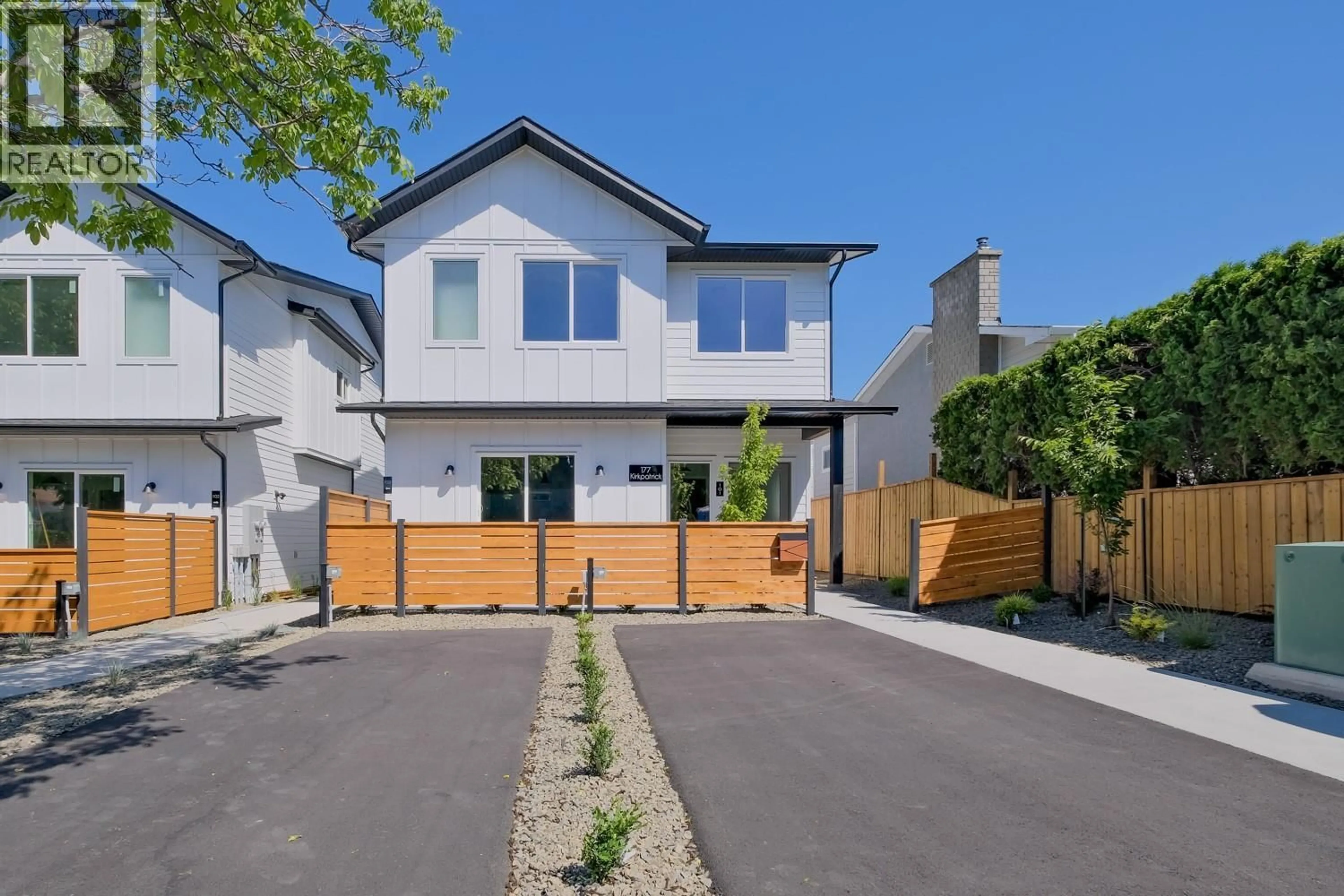 Home with brick exterior material, street for 102 - 179 KIRKPATRICK AVENUE, Penticton British Columbia V2A3P4
