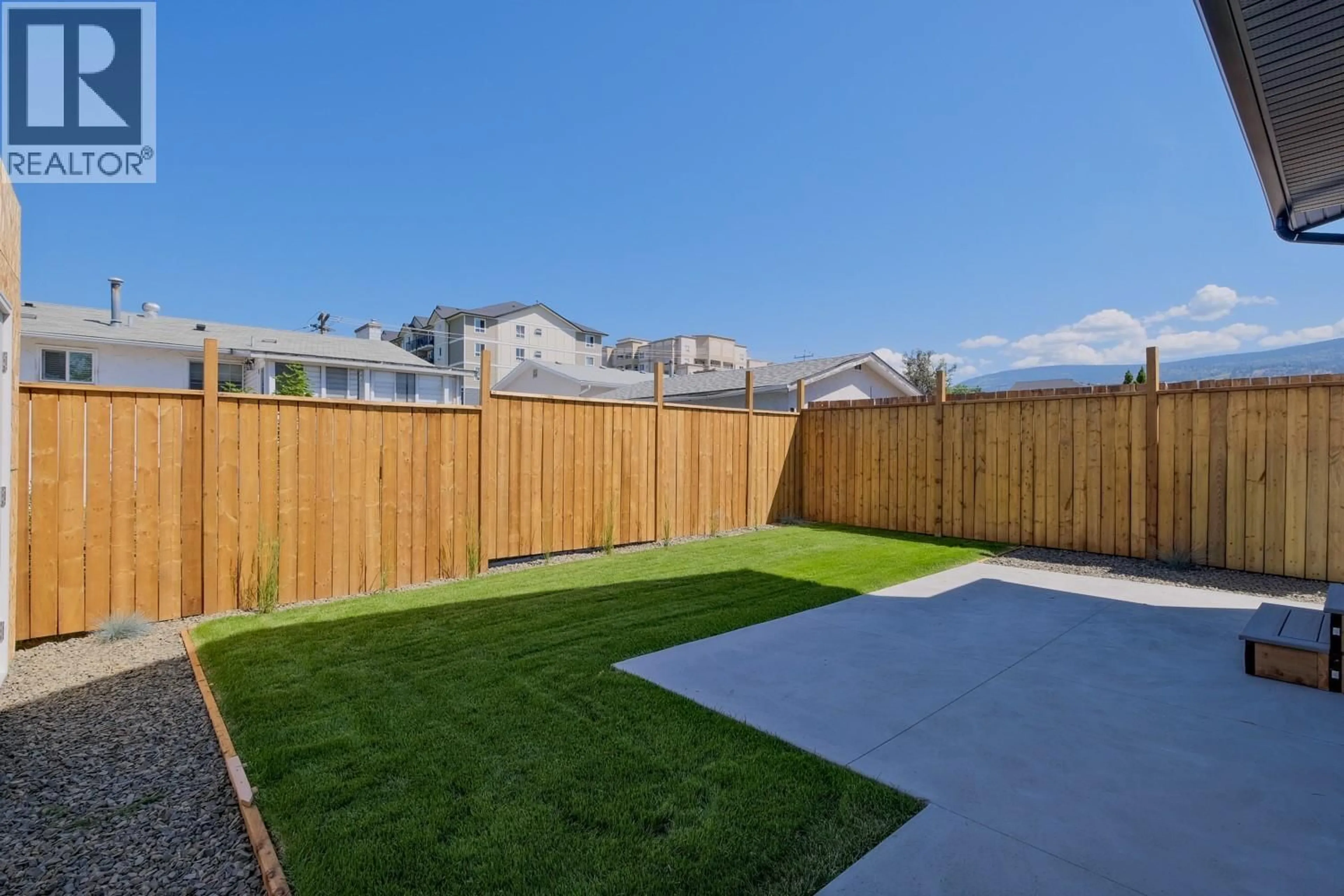 Patio, mountain view for 102 - 179 KIRKPATRICK AVENUE, Penticton British Columbia V2A3P4