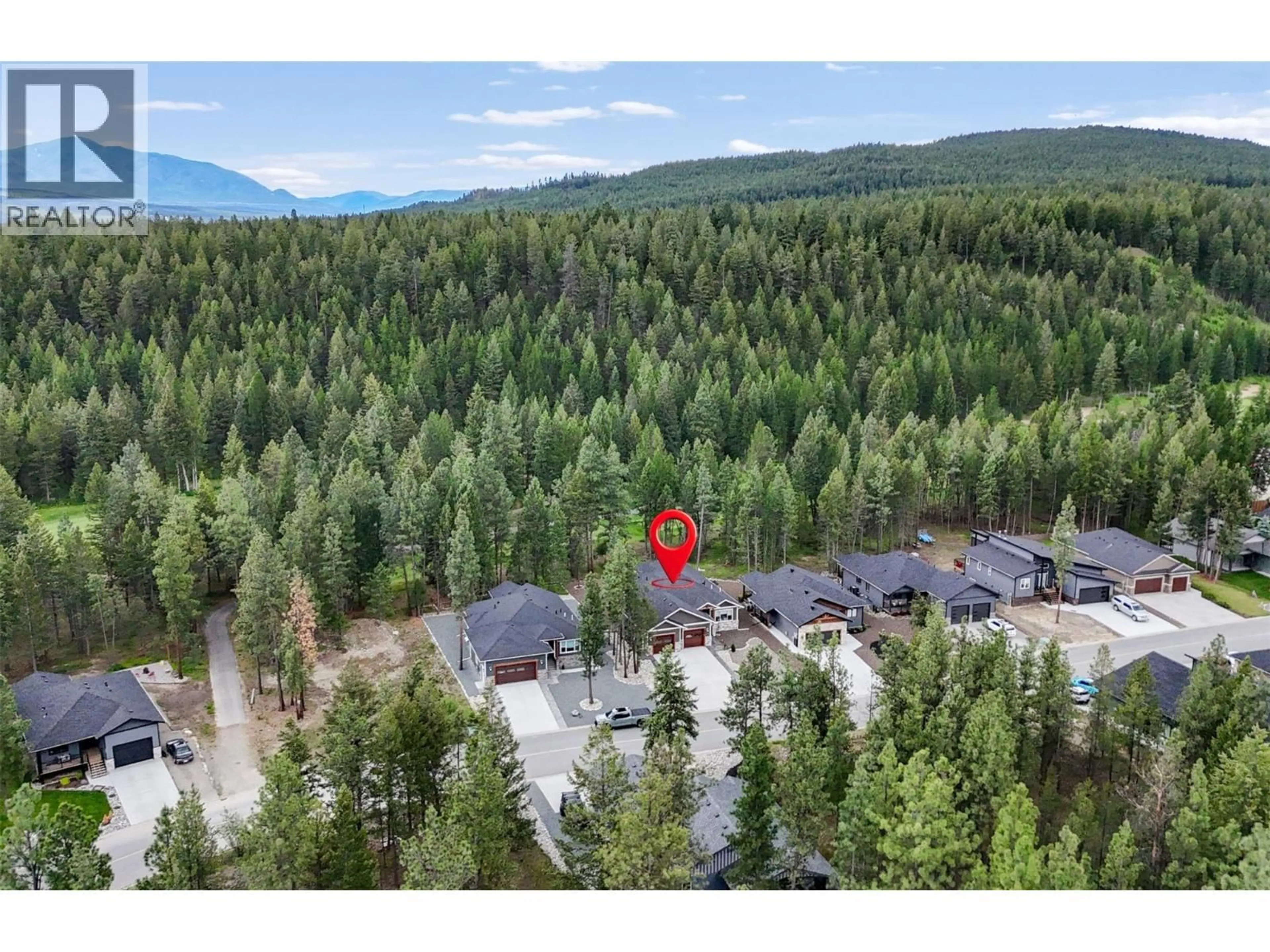 A pic from outside/outdoor area/front of a property/back of a property/a pic from drone, forest/trees view for 245 SHADOW MOUNTAIN BOULEVARD, Cranbrook British Columbia V1C0C6