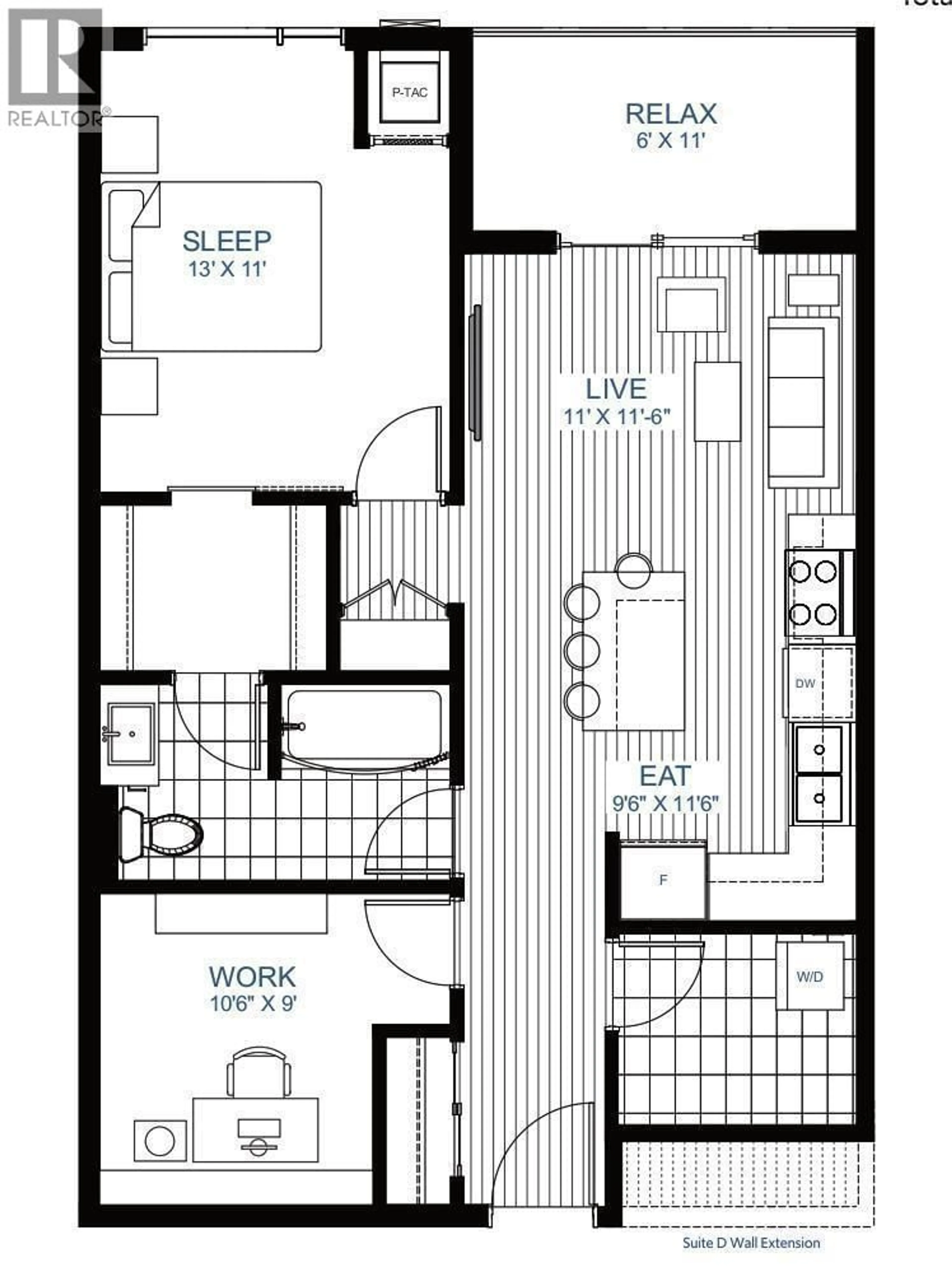 Floor plan for 511 - 2345 BUTT ROAD, West Kelowna British Columbia V4T1N6