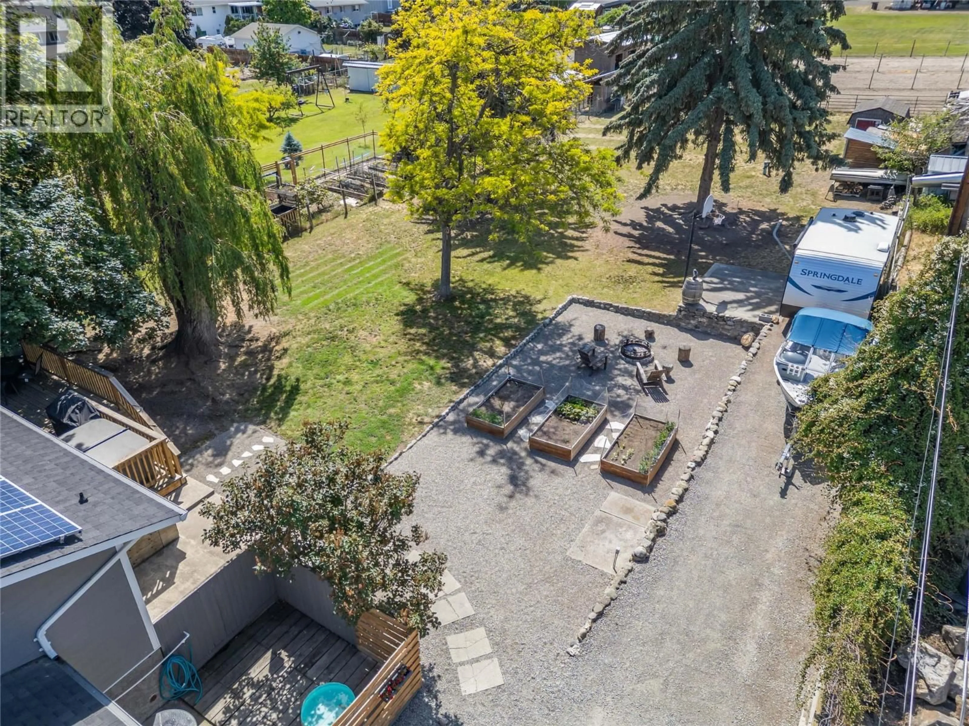 A pic from outside/outdoor area/front of a property/back of a property/a pic from drone, unknown for 3172 SMITH CREEK ROAD, West Kelowna British Columbia V4T1M7