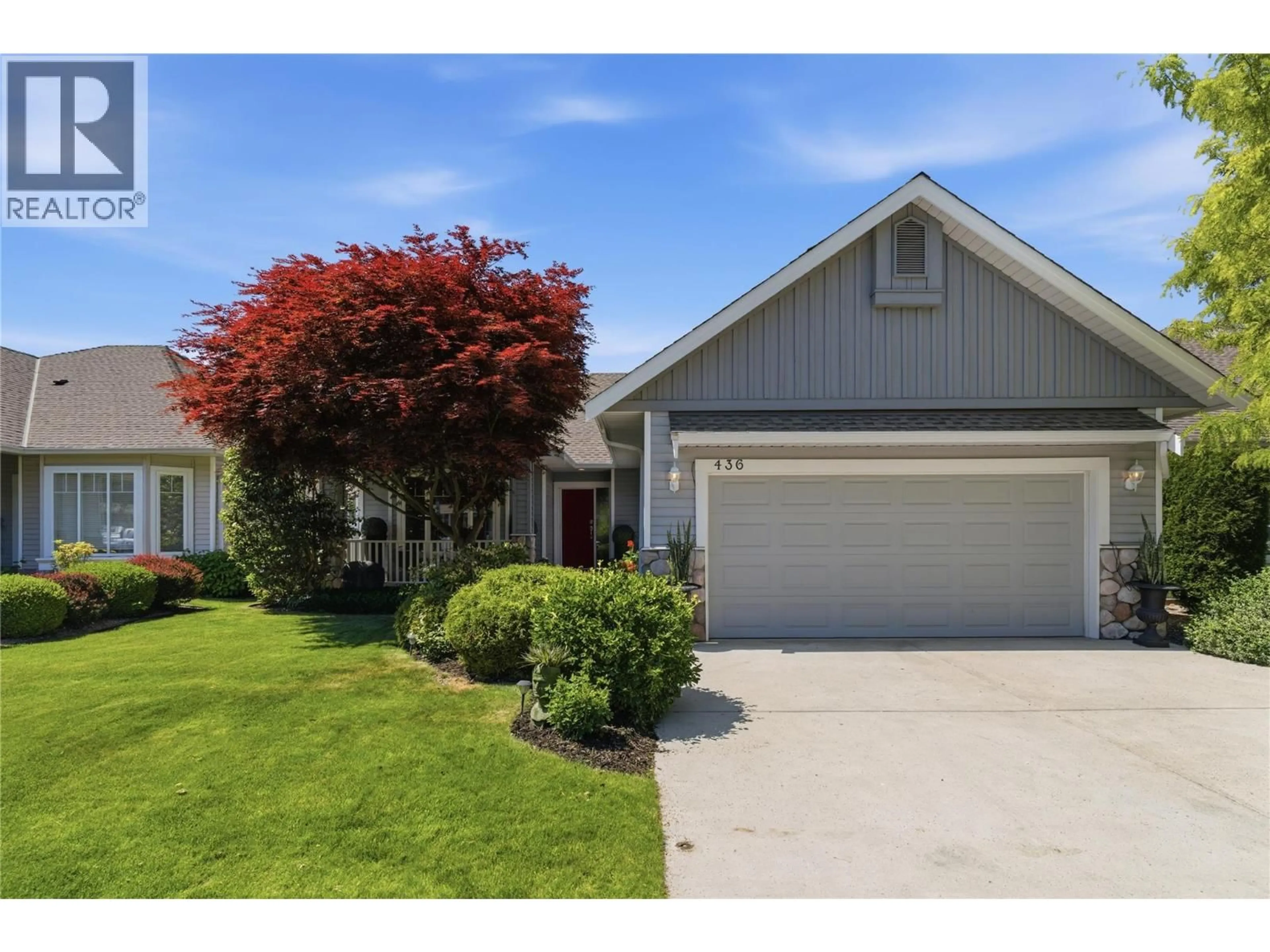 Home with vinyl exterior material, street for 436 - 665 COOK ROAD, Kelowna British Columbia V1W4T4