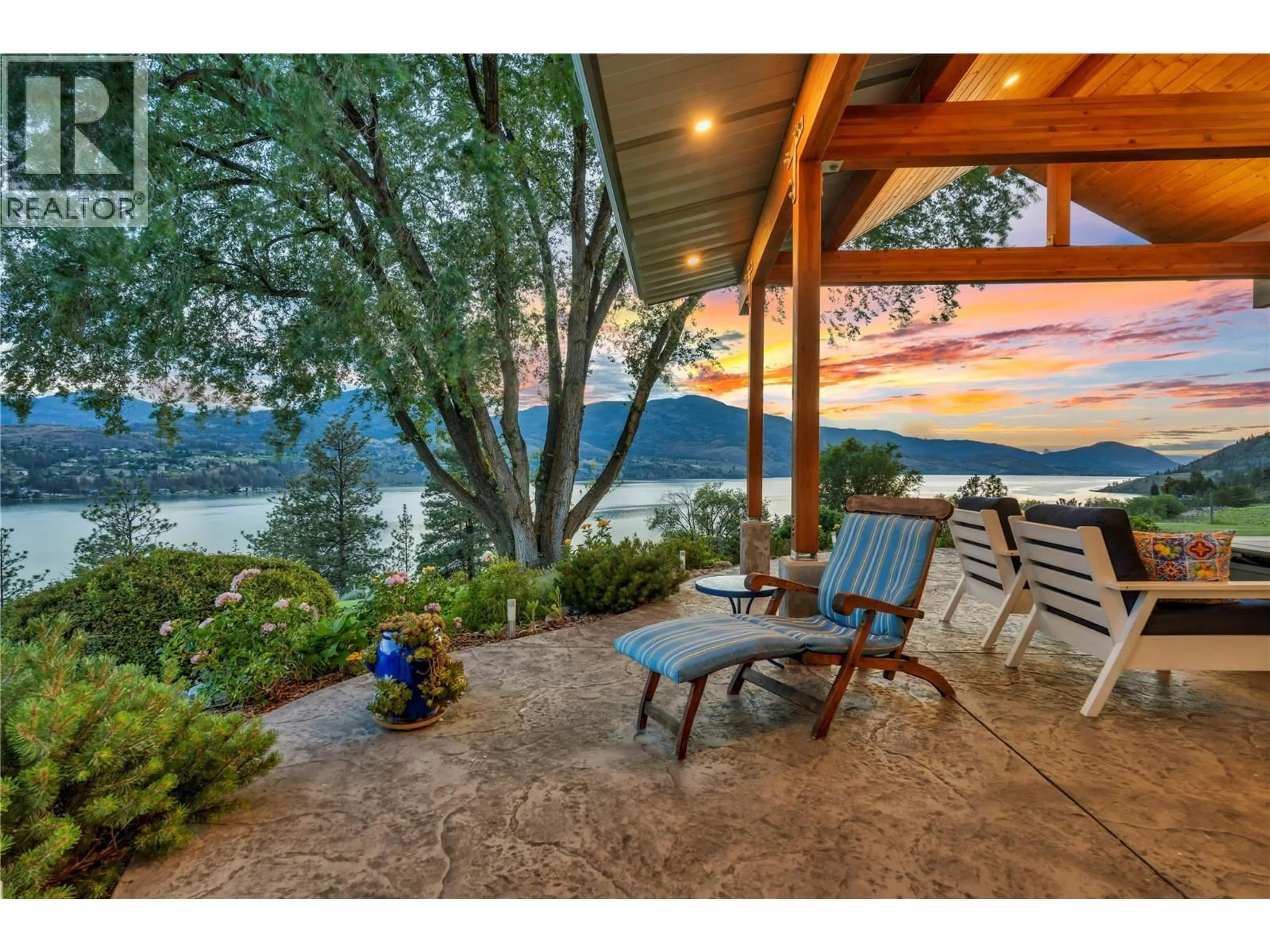Patio, water/lake/river/ocean view for 320 PARSONS ROAD, Okanagan Falls British Columbia V0H1R3