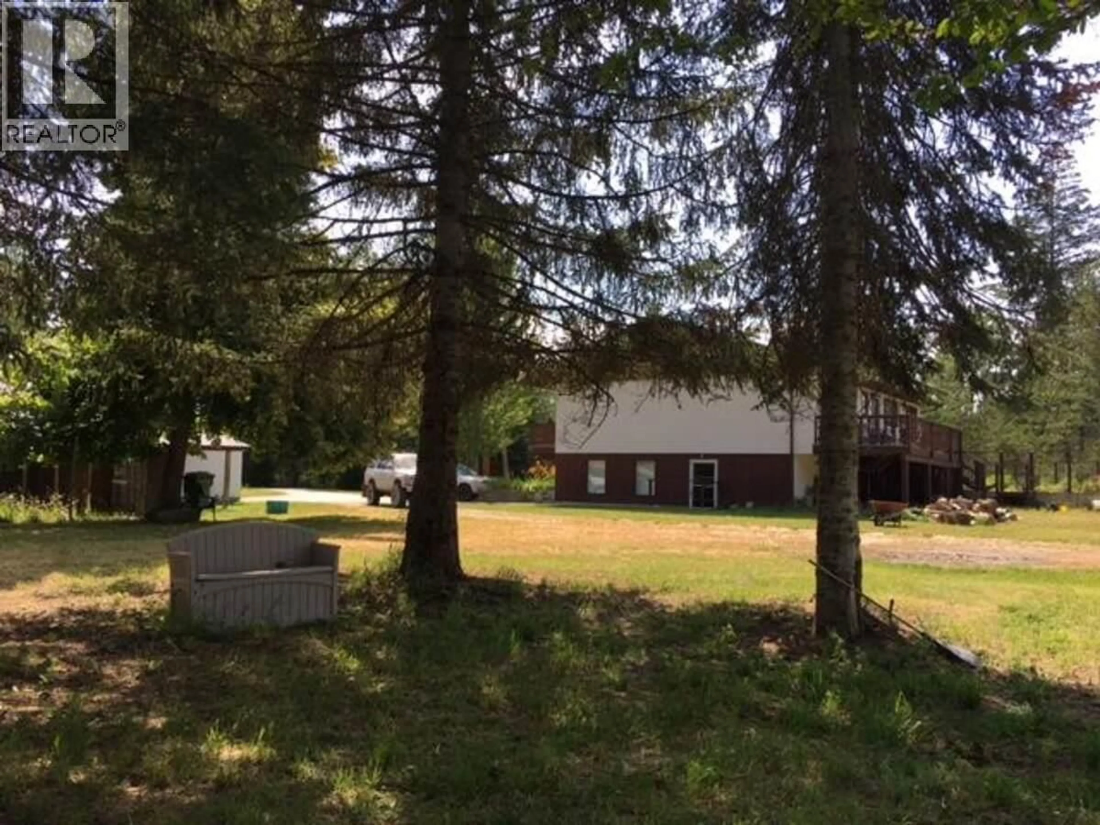 A pic from outside/outdoor area/front of a property/back of a property/a pic from drone, mountain view for 4856 32 STREET, Canyon British Columbia V0B1C1