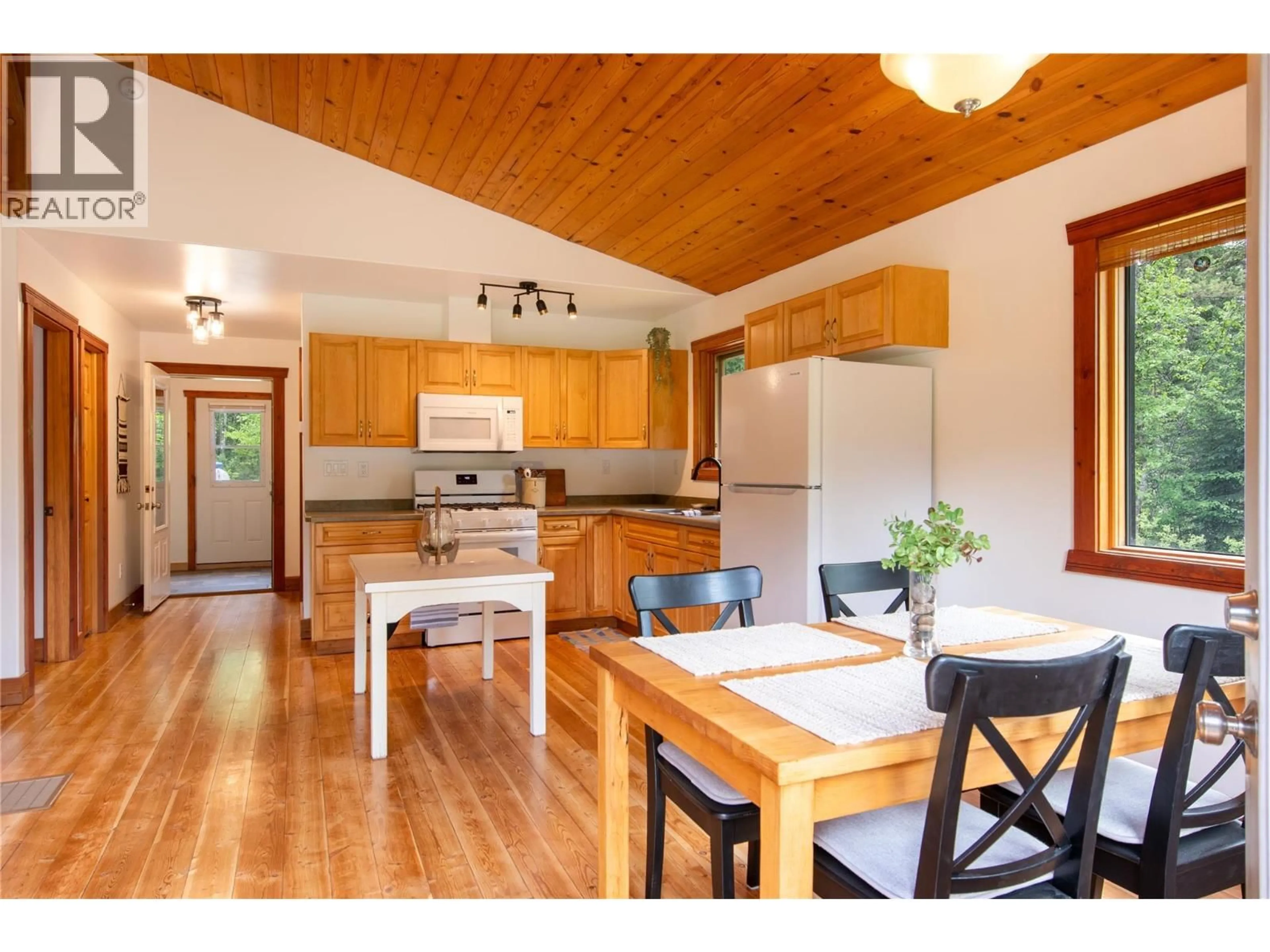 Open concept kitchen, wood/laminate floor for 2415 KETTLESTON ROAD, Golden British Columbia V0A1H1