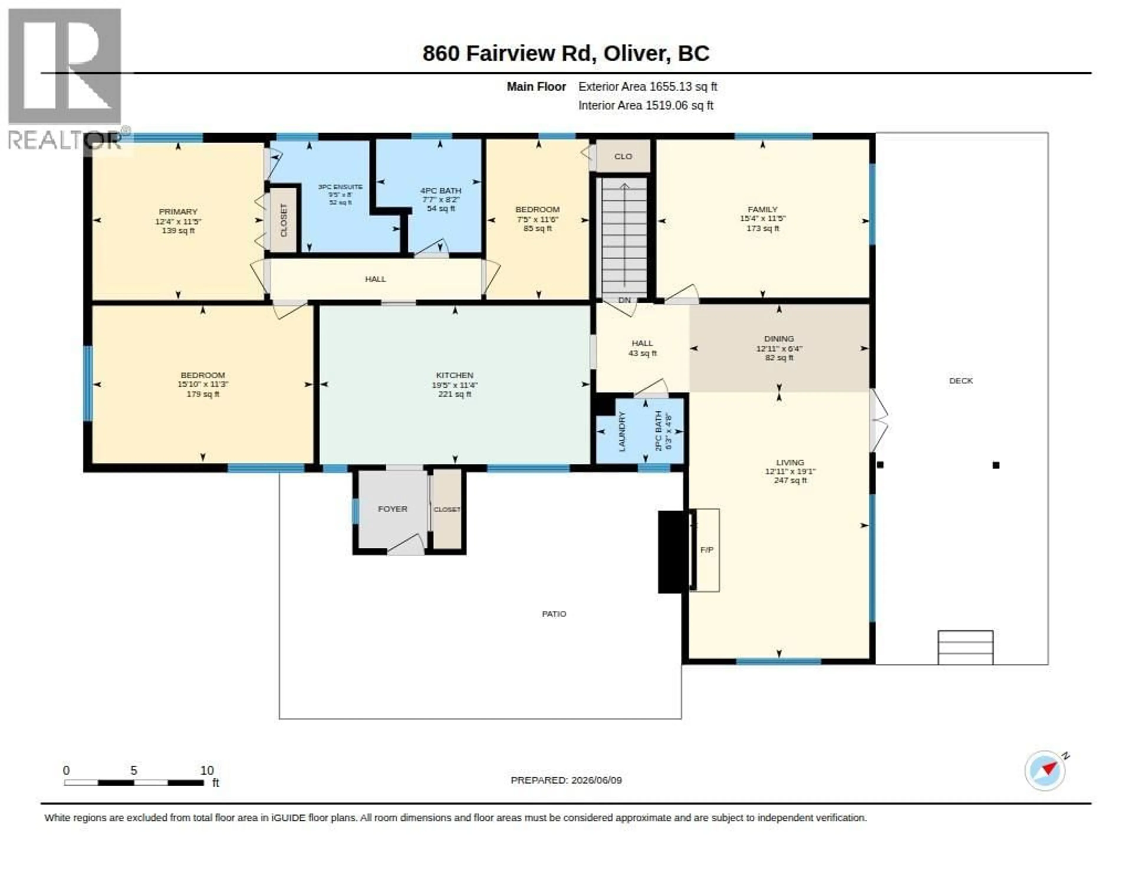 Floor plan for 860 FAIRVIEW ROAD, Oliver British Columbia V0H1T6