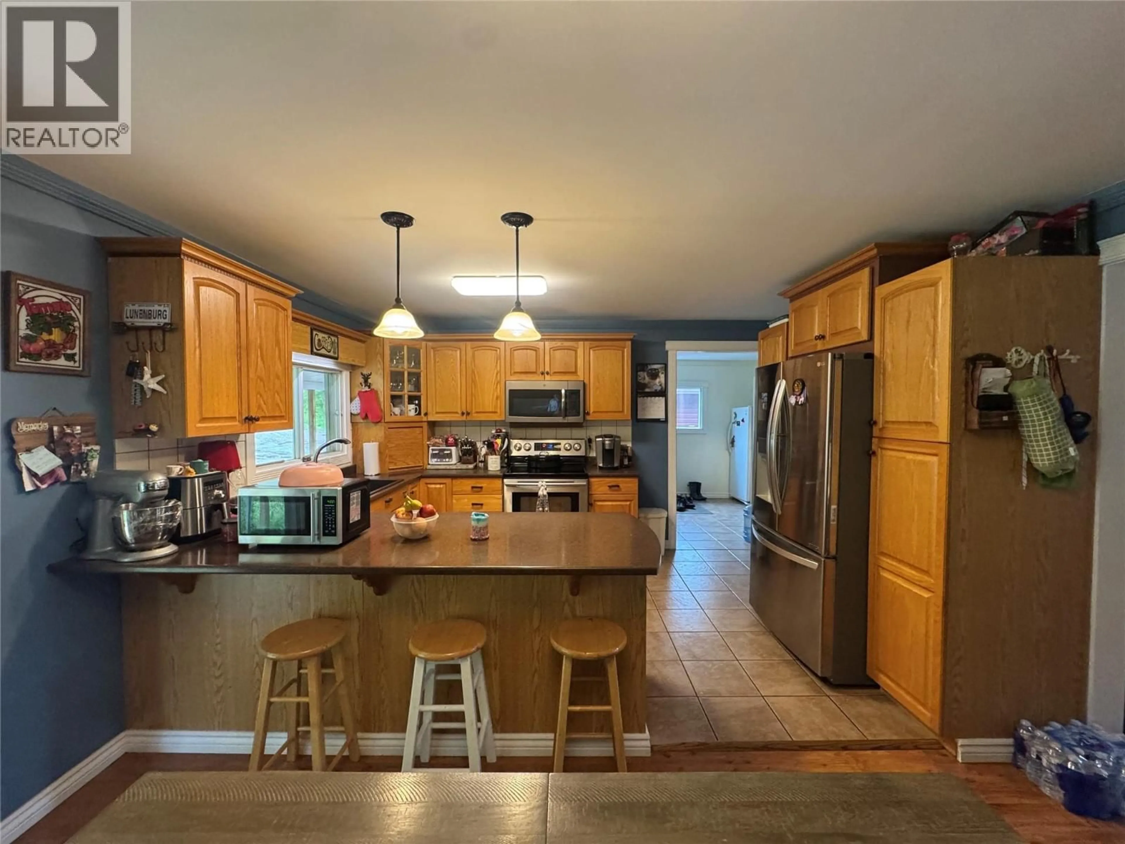 Open concept kitchen, ceramic/tile floor for 13932 BROWN PITT ROAD, Pouce Coupe British Columbia V0C2C0