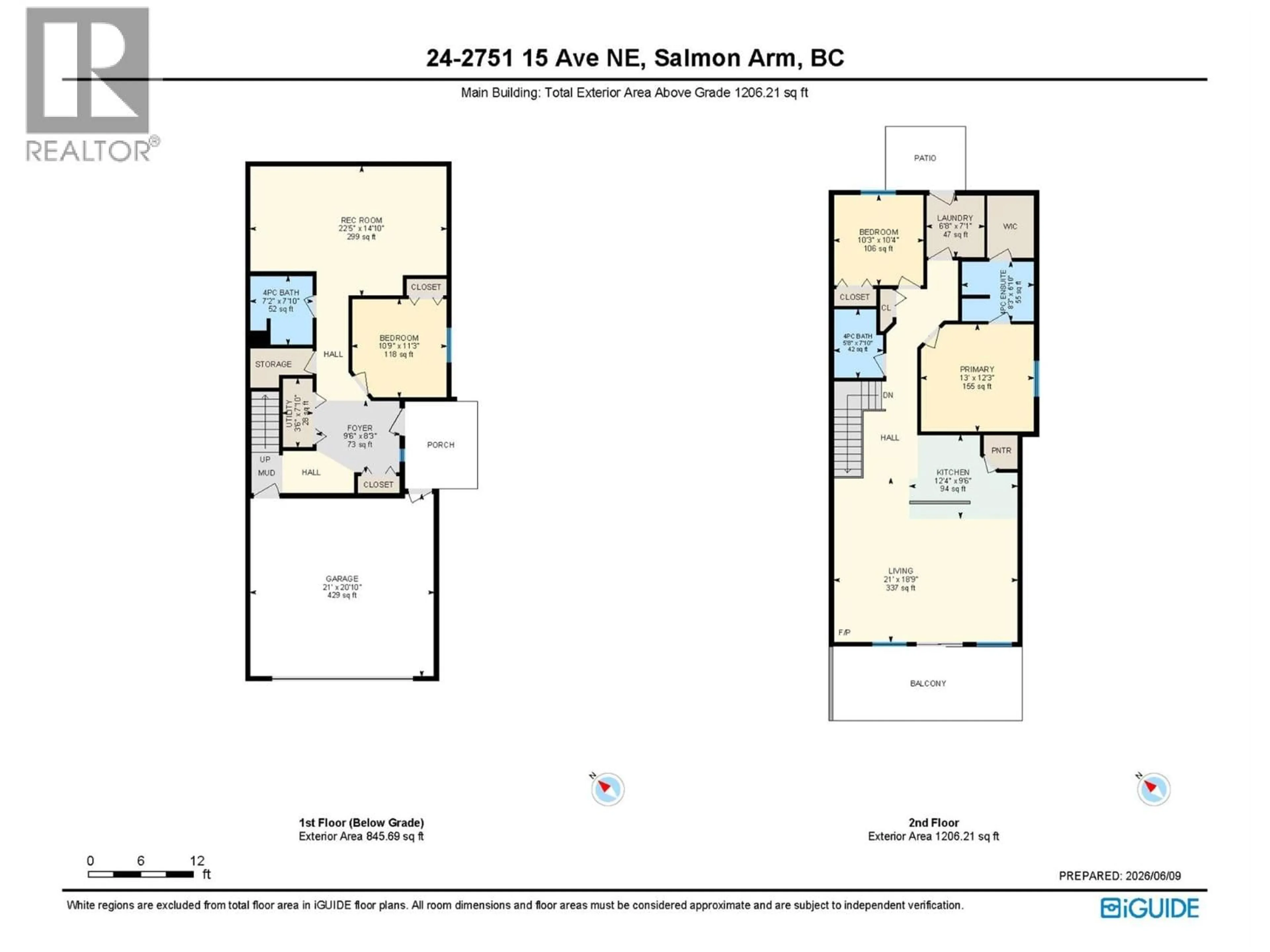 Floor plan for 24 - 2751 15 AVENUE NORTHEAST, Salmon Arm British Columbia V1E0B5