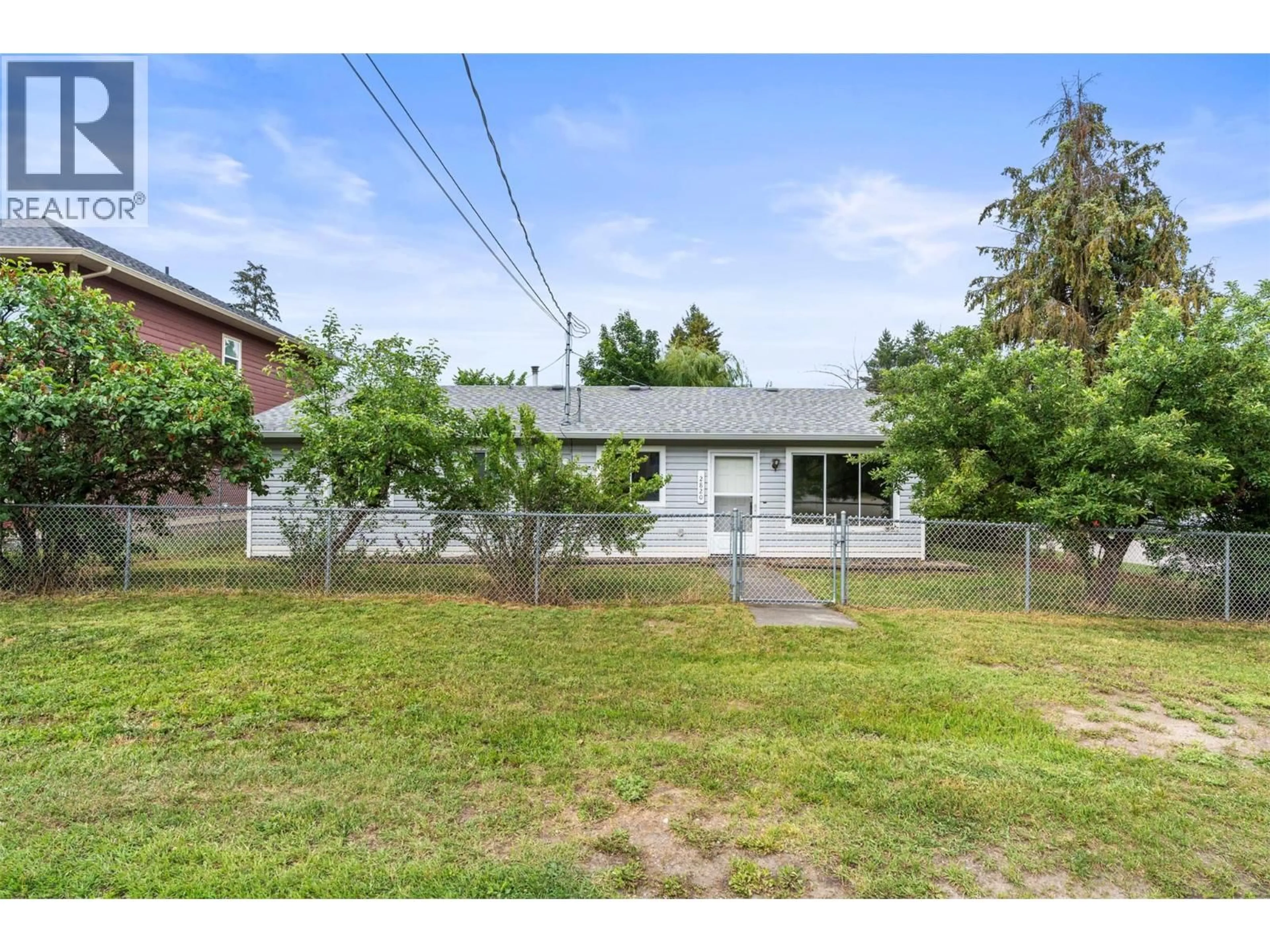 A pic from outside/outdoor area/front of a property/back of a property/a pic from drone, street for 2820 BURNS AVENUE, Armstrong British Columbia V4Y0G3