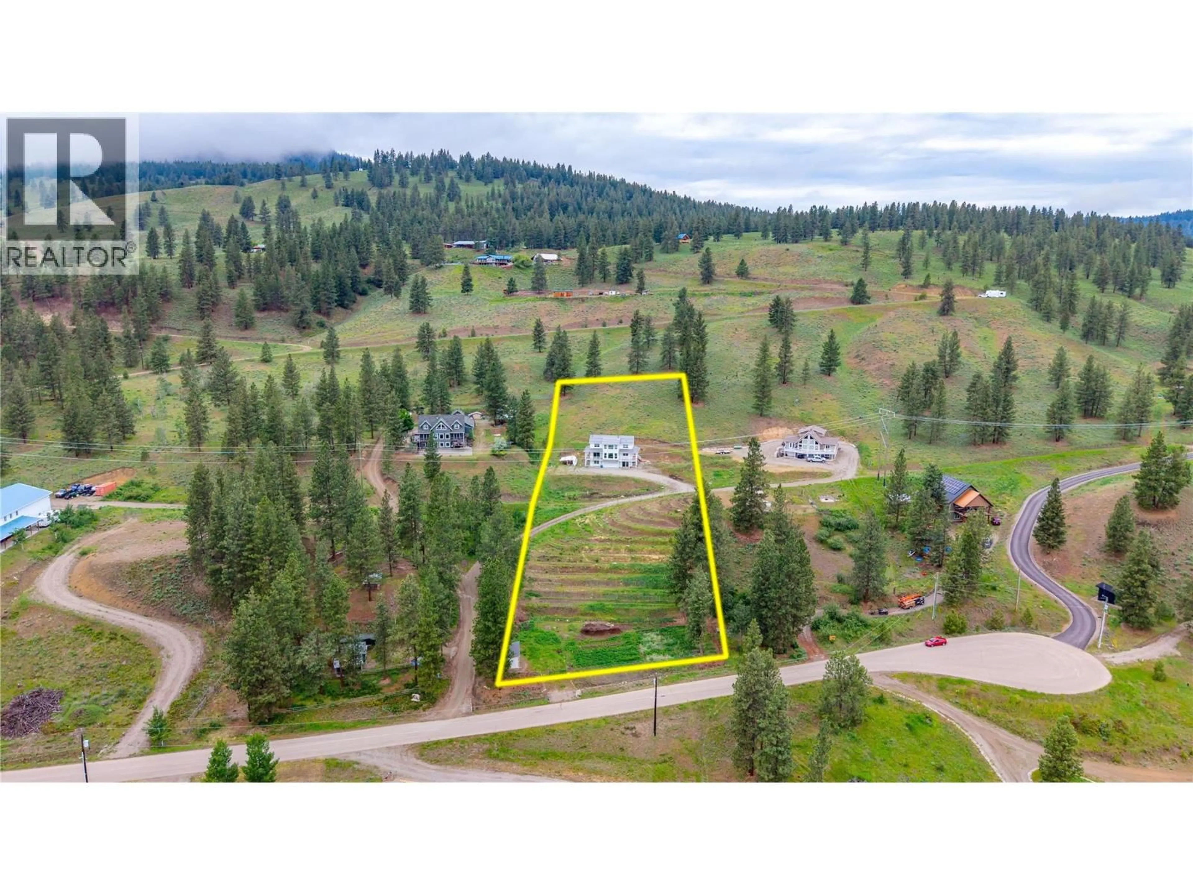 A pic from outside/outdoor area/front of a property/back of a property/a pic from drone, unknown for 318 HIDDEN VALLEY ROAD, Princeton British Columbia V0X1W0