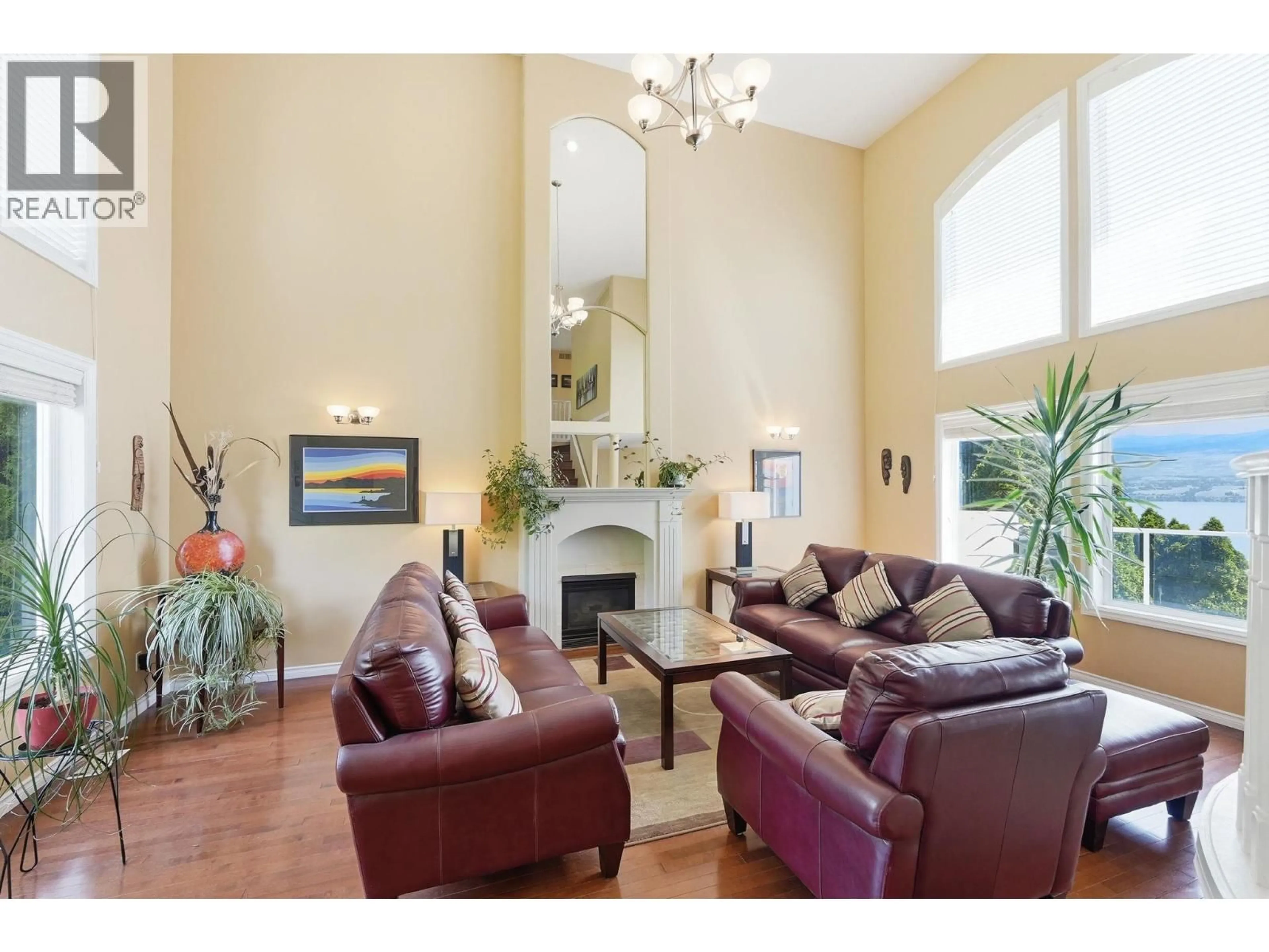 Living room with furniture, wood/laminate floor for 1277 MENU ROAD, West Kelowna British Columbia V1Z2J6
