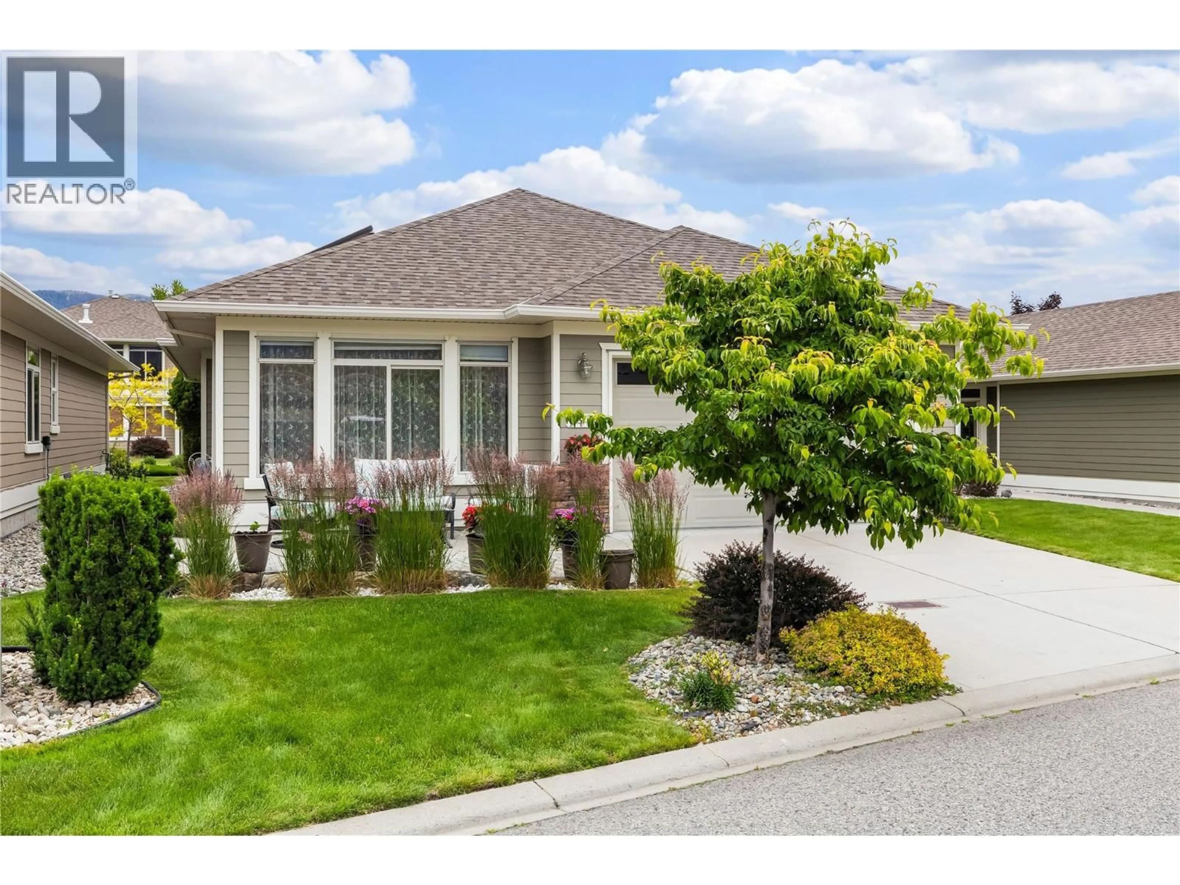 Home with vinyl exterior material, street for 149 - 4035 GELLATLY ROAD, West Kelowna British Columbia V4T1R7