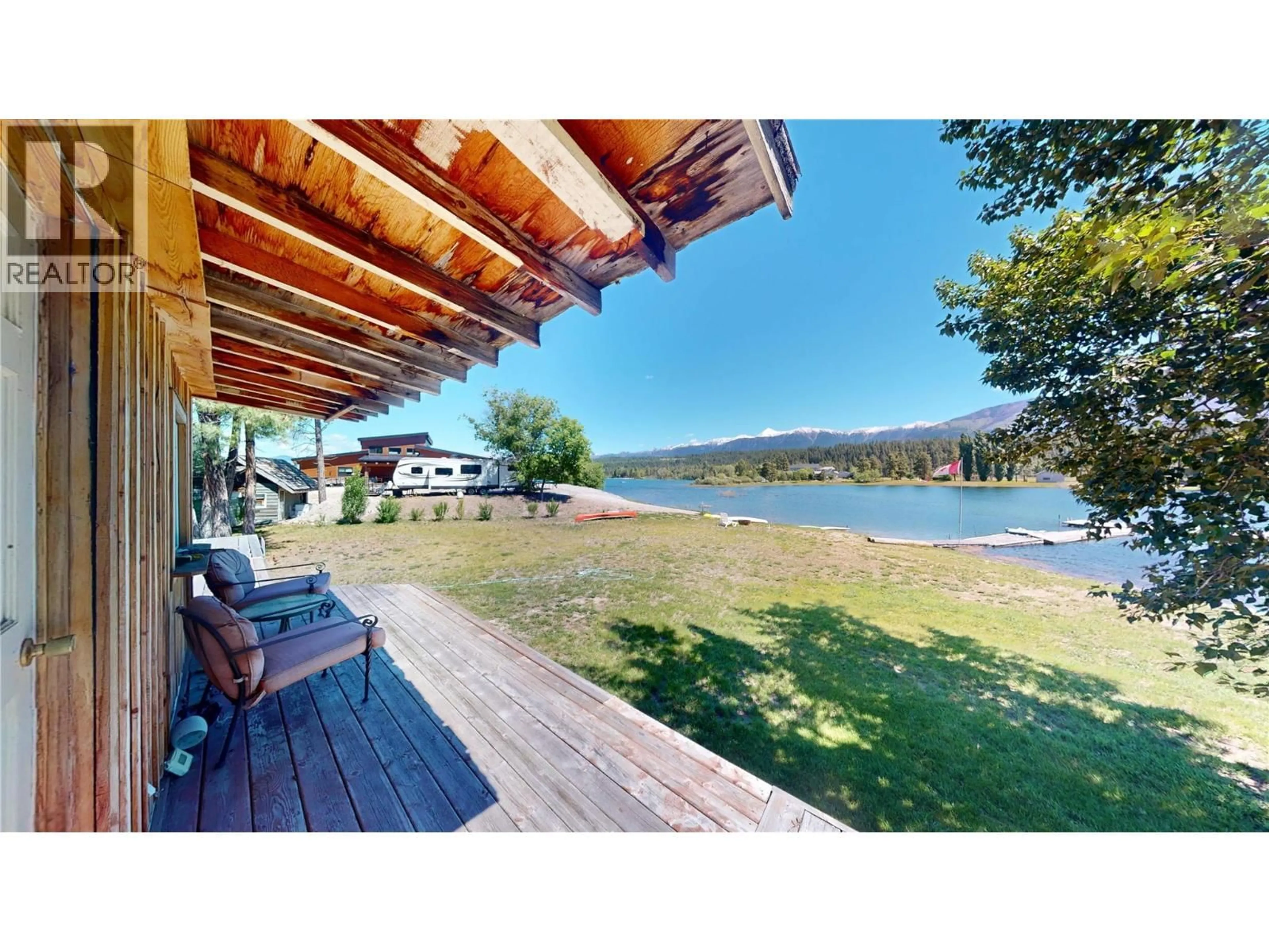 Patio, water/lake/river/ocean view for 6604 DOGWOOD ROAD, Wasa British Columbia V0B2K0