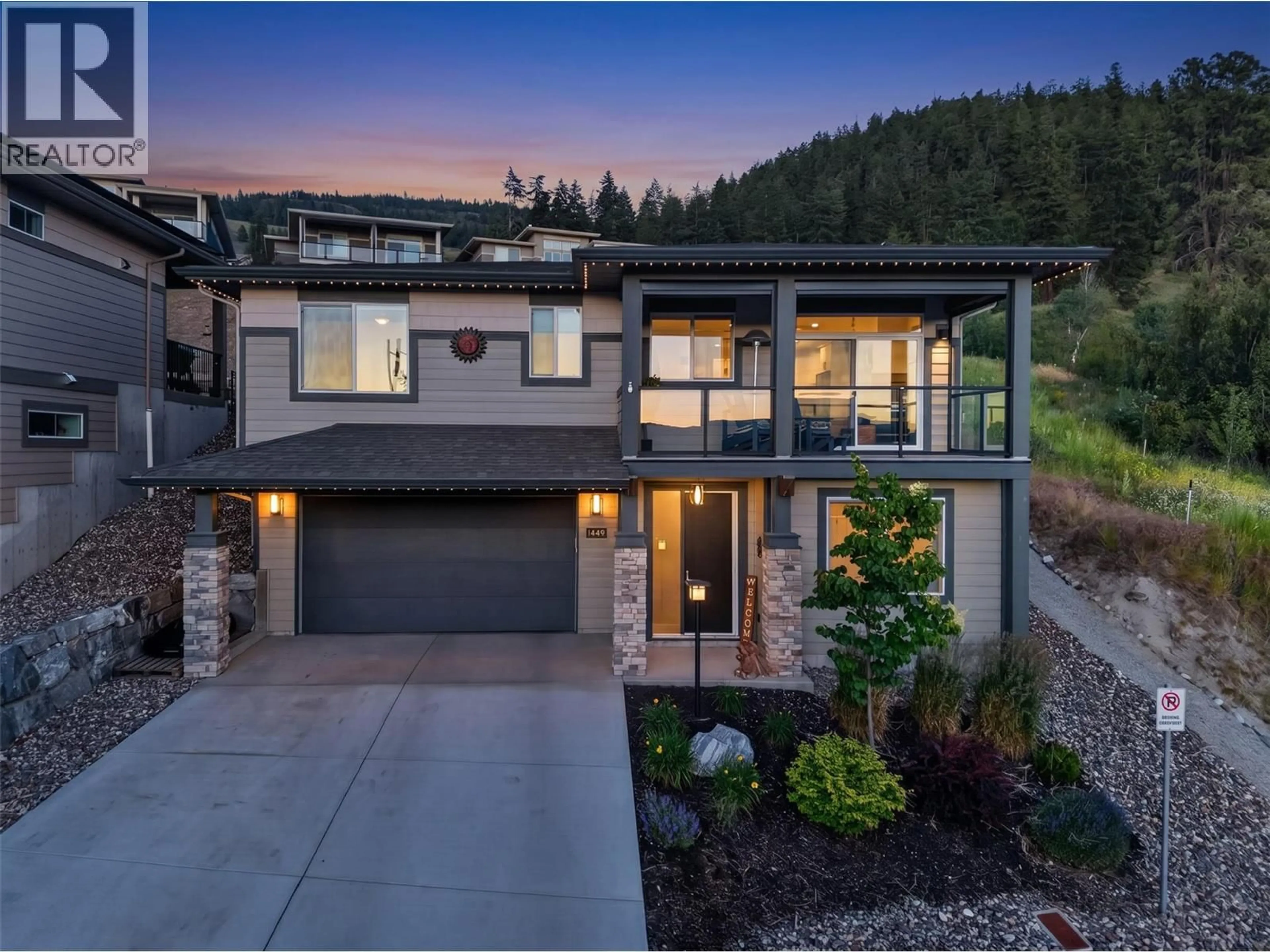 Home with brick exterior material, unknown for 1449 TOWER RANCH DRIVE, Kelowna British Columbia V1P1T8