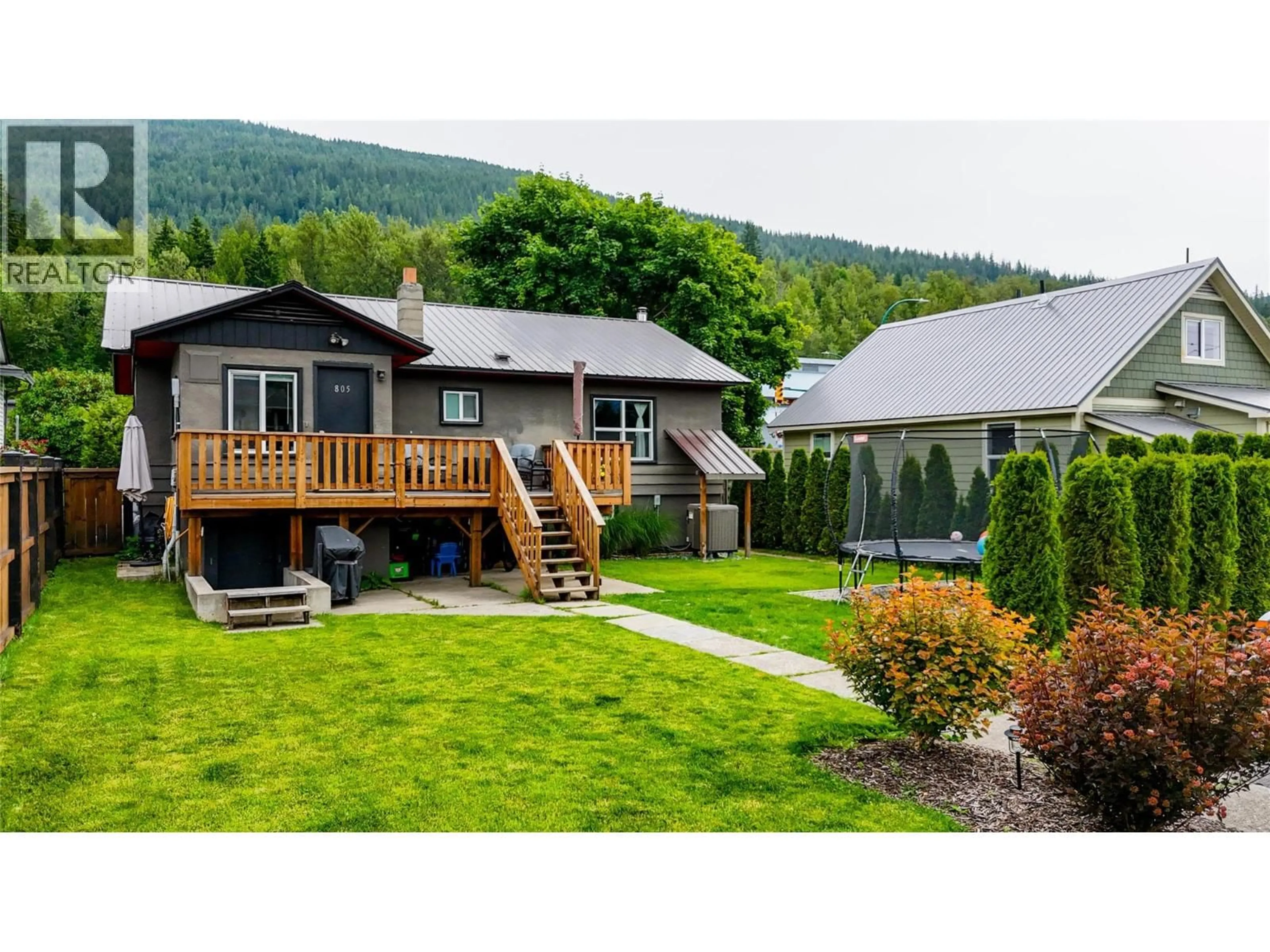 Home with vinyl exterior material, mountain view for 805 VICTORIA ROAD, Revelstoke British Columbia V0E2S0