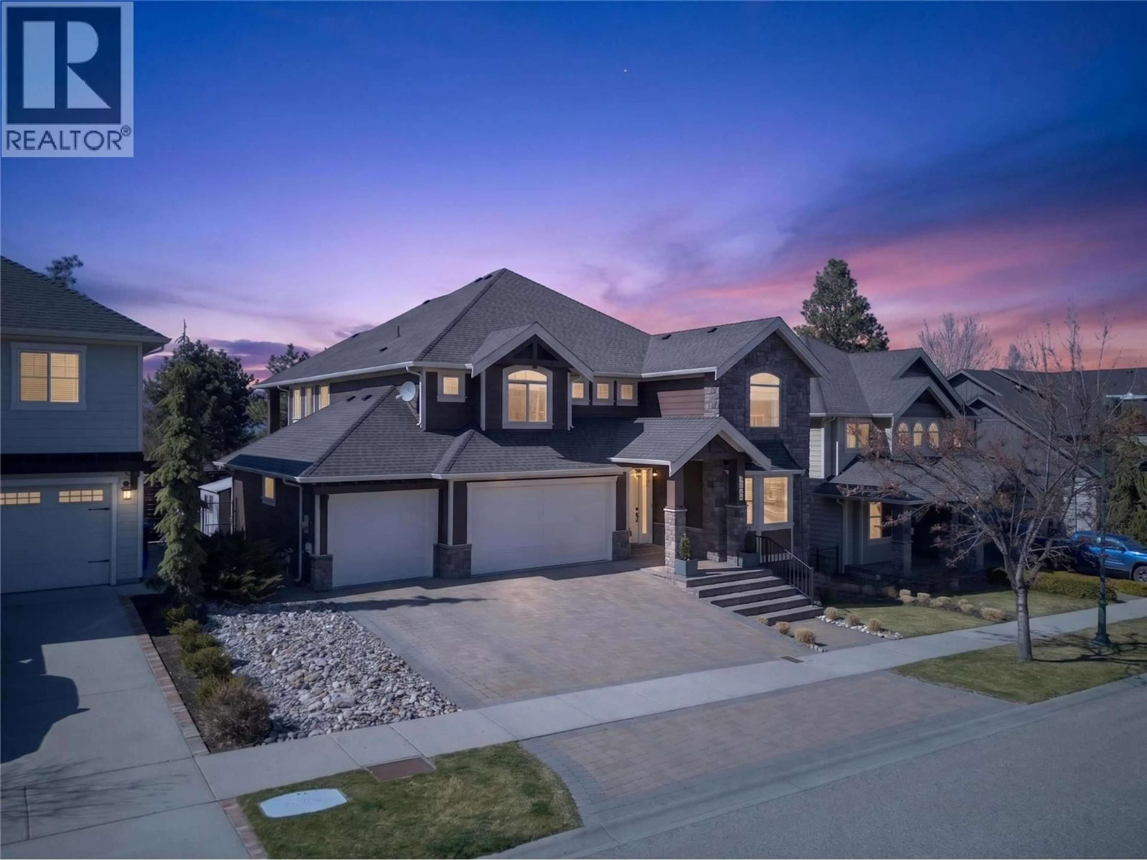 Home with brick exterior material, street for 336 QUILCHENA DRIVE, Kelowna British Columbia V1W4Y9