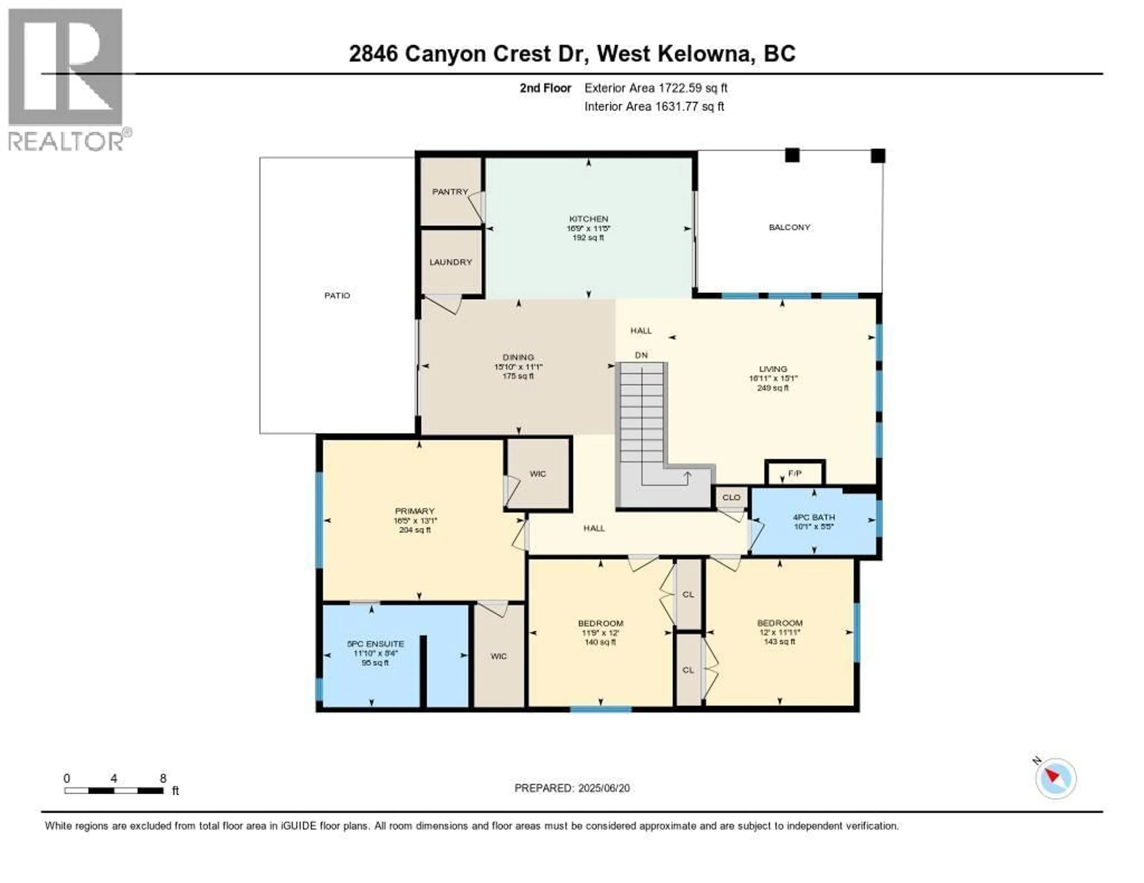 Floor plan for 2846 CANYON CREST DRIVE, West Kelowna British Columbia V4T3M6