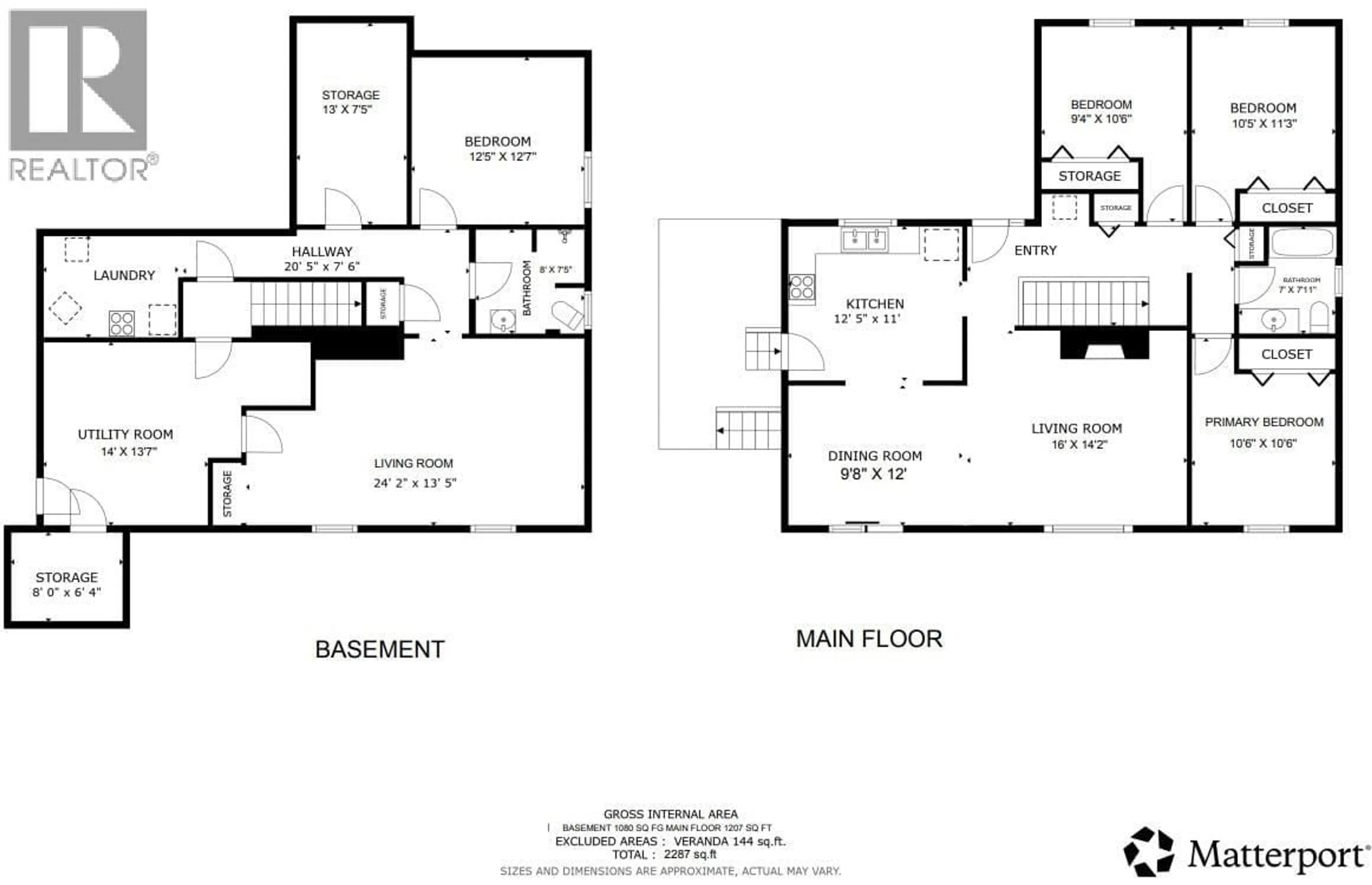 Floor plan for 1332 MESA VISTA DRIVE, Ashcroft British Columbia V0K1A0