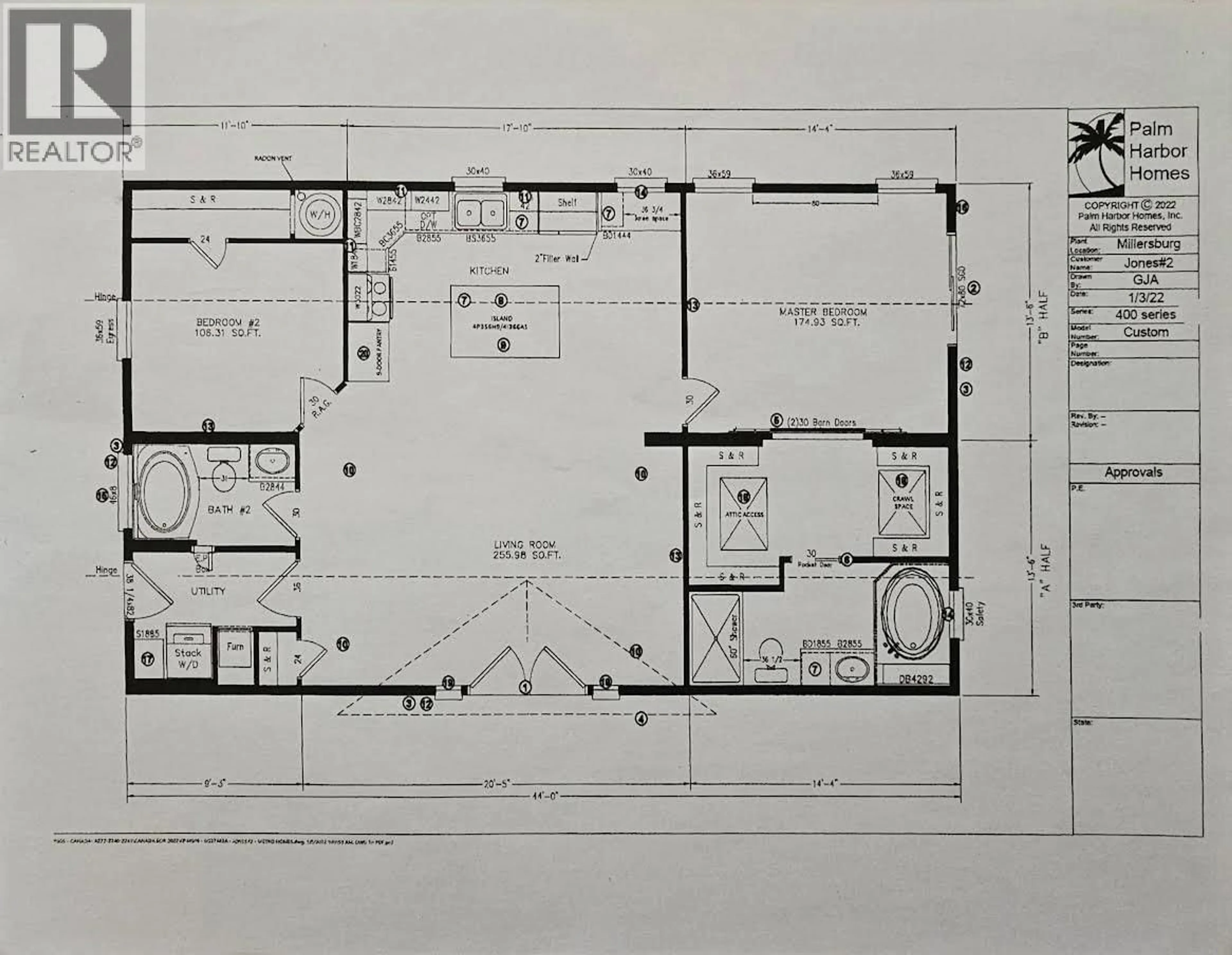Floor plan for 2385 EVA ROAD, Lee Creek British Columbia V0E1M4