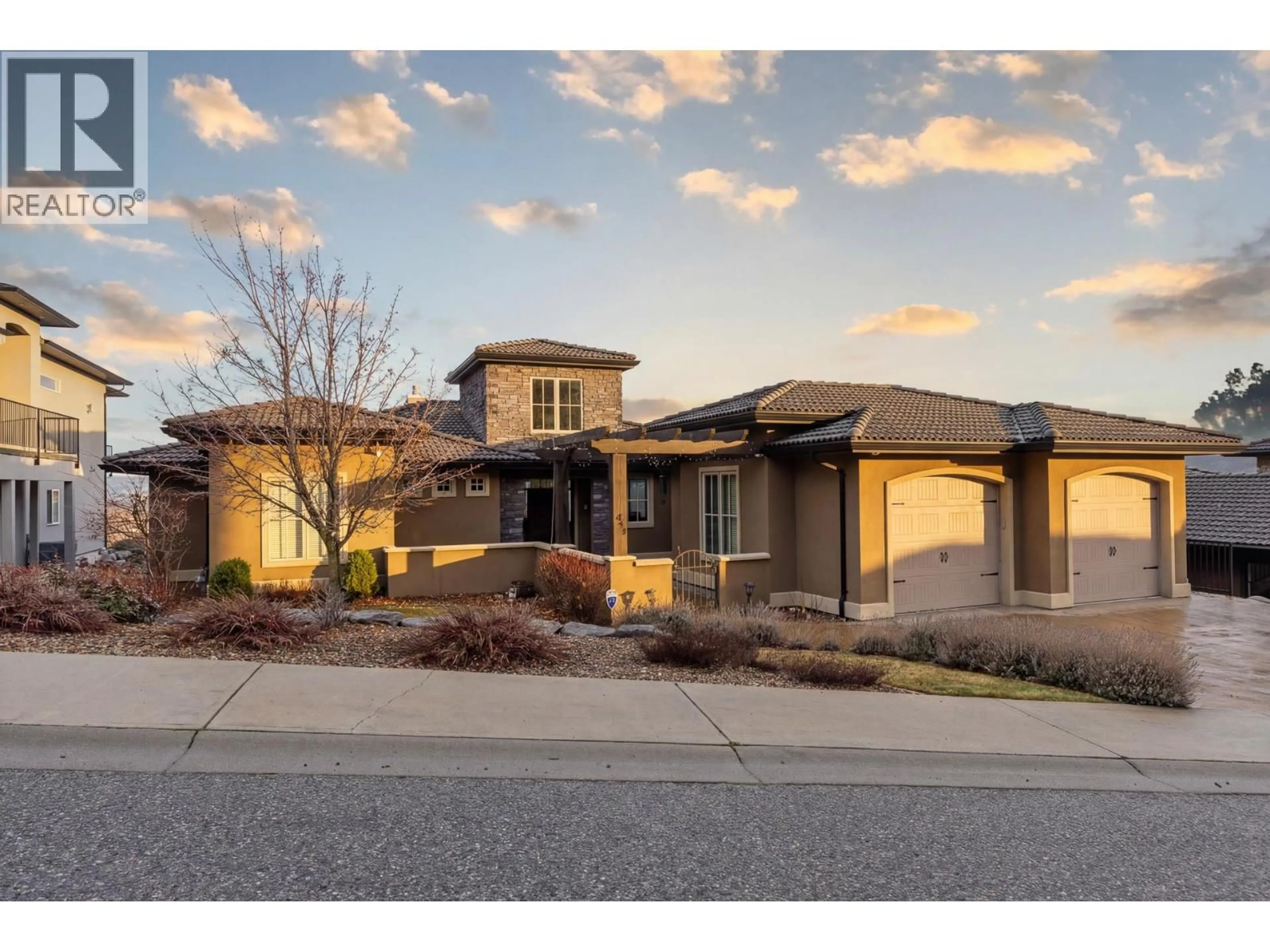 Home with brick exterior material, street for 476 SILVERSAGE PLACE, Vernon British Columbia V1H2J2