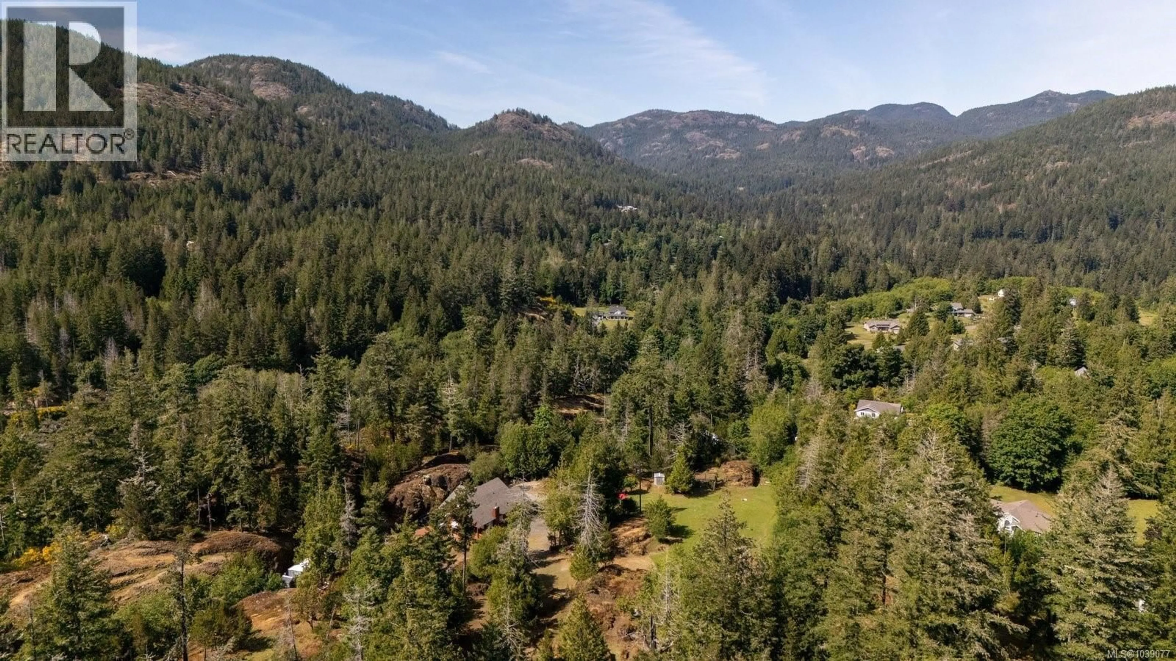A pic from outside/outdoor area/front of a property/back of a property/a pic from drone, forest/trees view for B - 2730 PHILLIPS ROAD, Sooke British Columbia V9Z0Y3