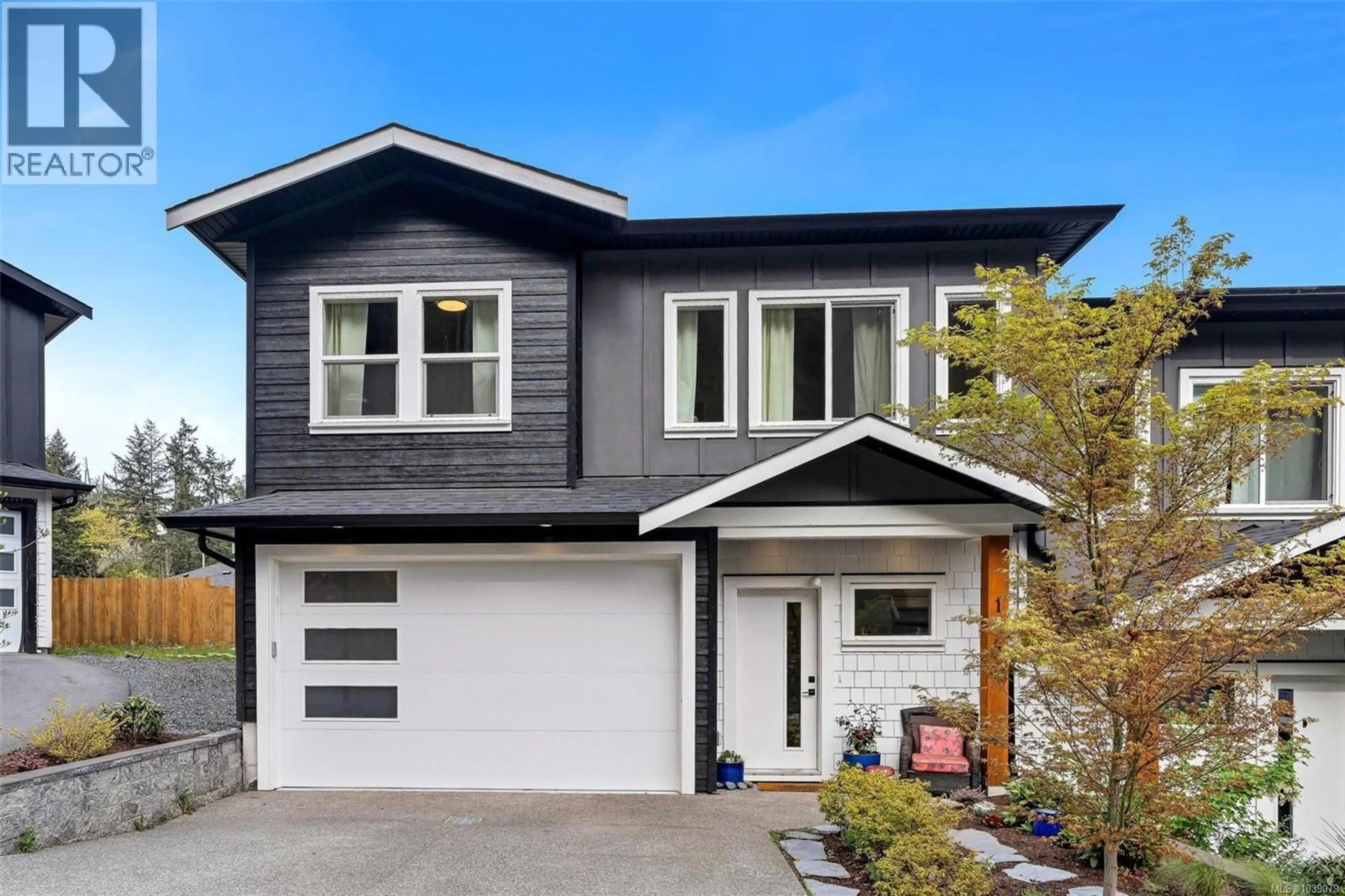 Home with vinyl exterior material, street for 104 - 2379 LUND ROAD, View Royal British Columbia V9B0S9