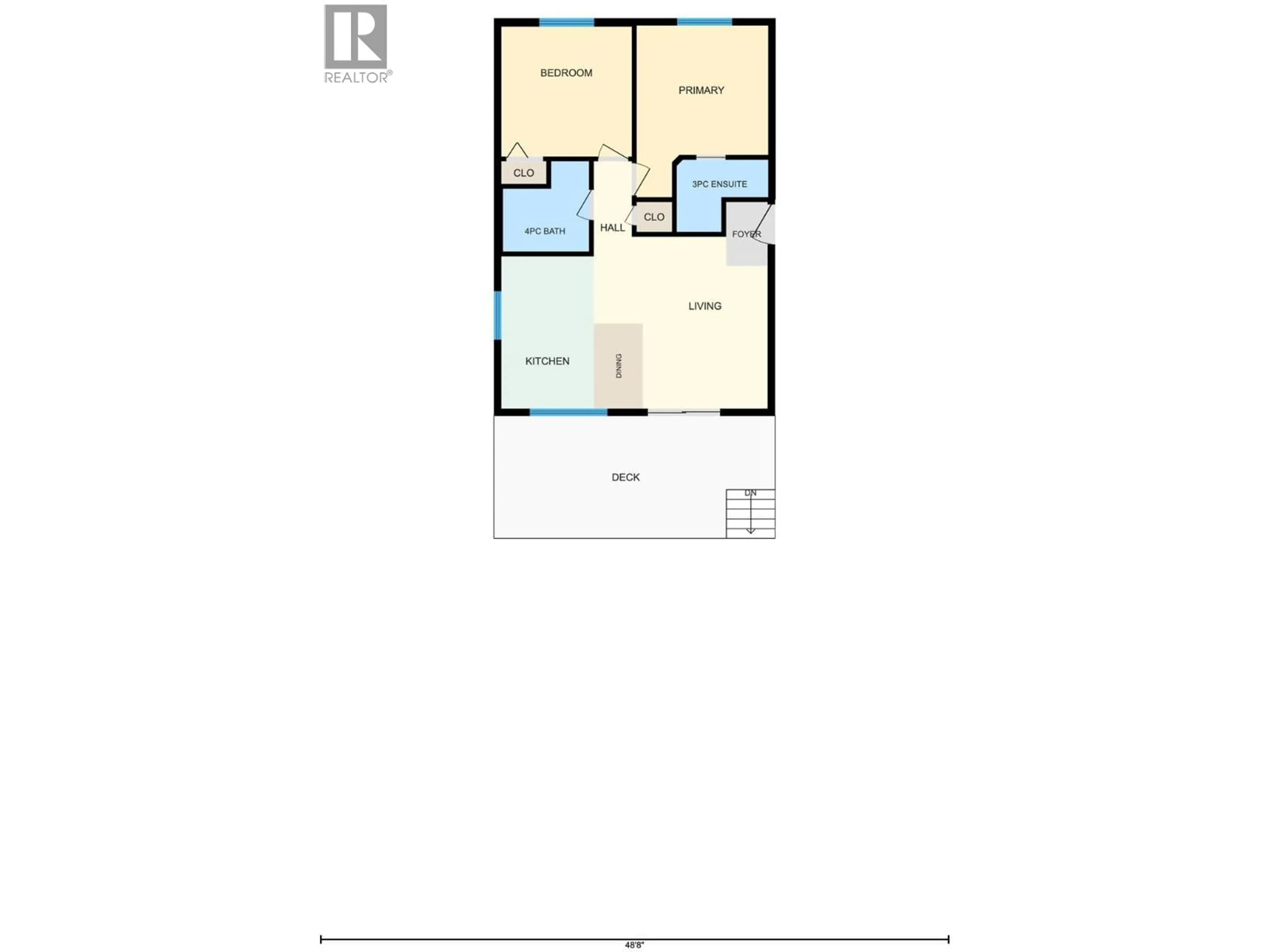 Floor plan for 405 - 2777 CASA LOMA ROAD, West Kelowna British Columbia V1Z1T6