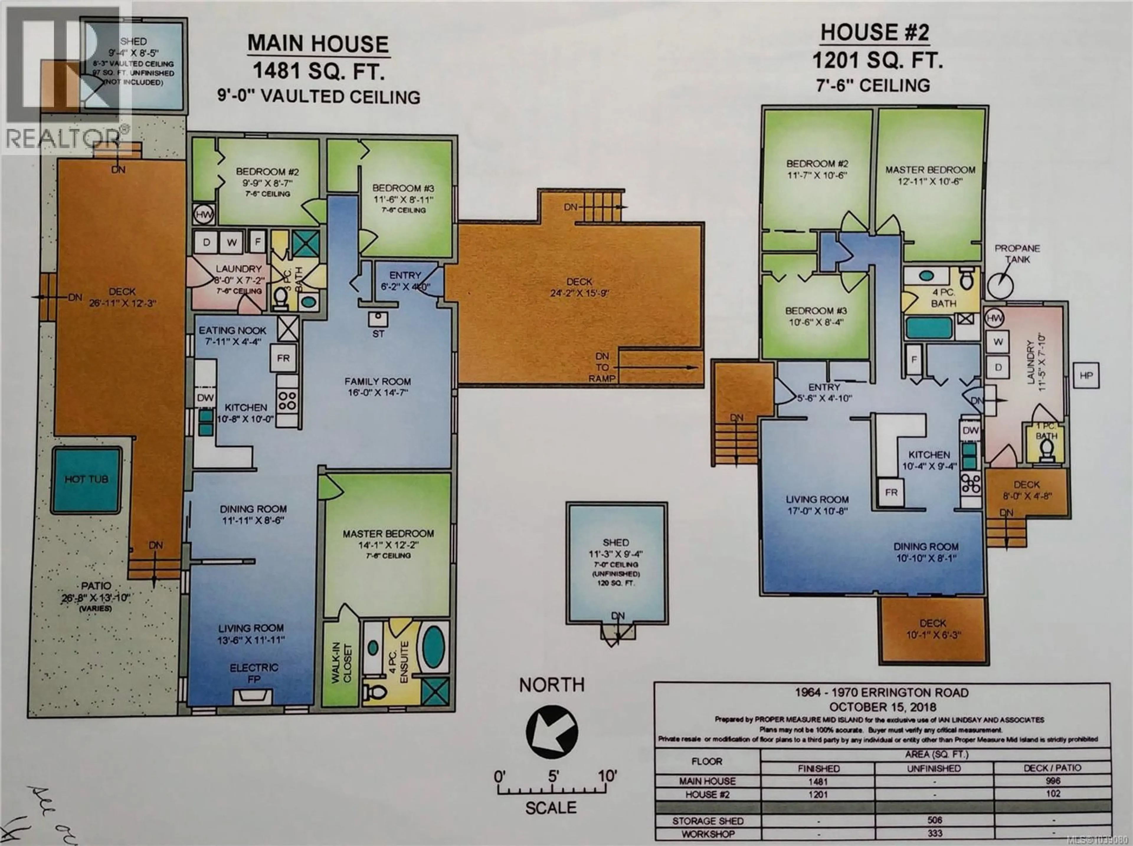 Floor plan for 1964/1970 ERRINGTON ROAD, Errington British Columbia V0R1V0