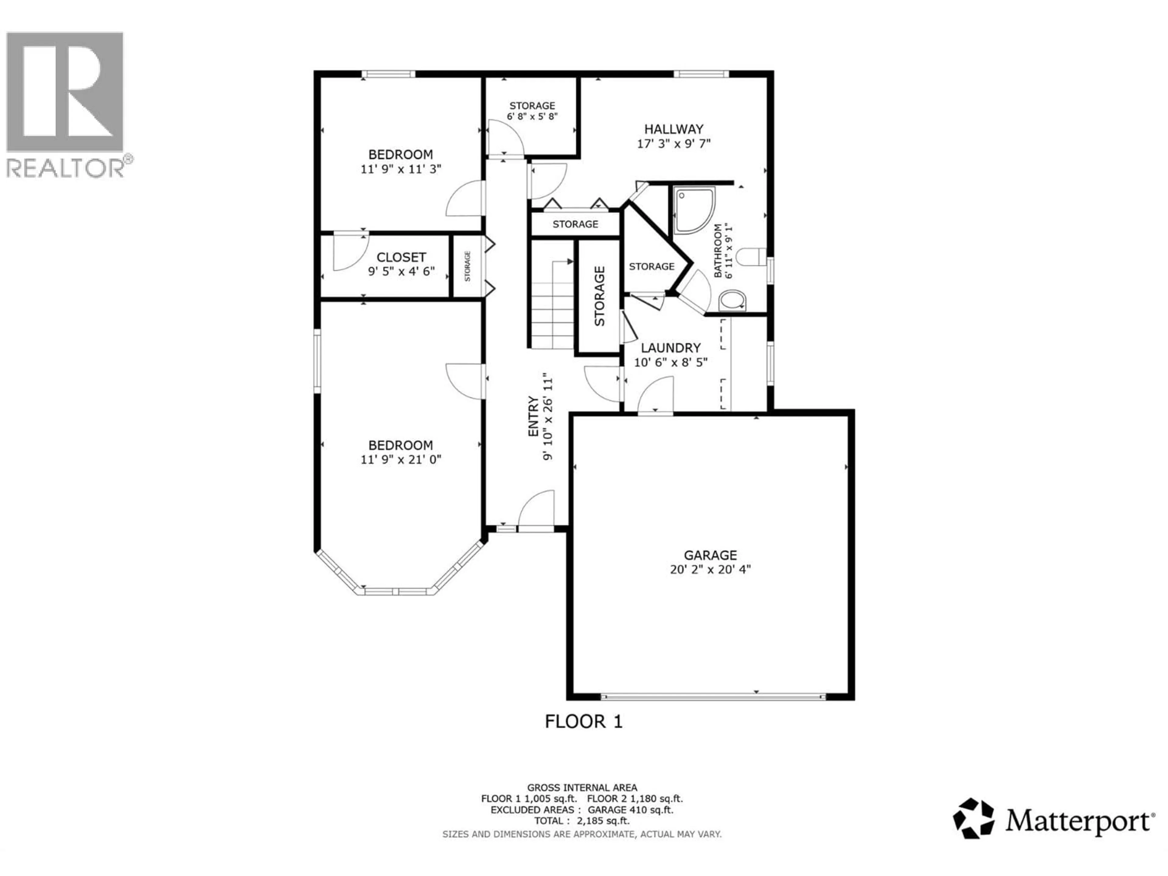 Floor plan for 4513 CASCADE DRIVE, Vernon British Columbia V1T8J7