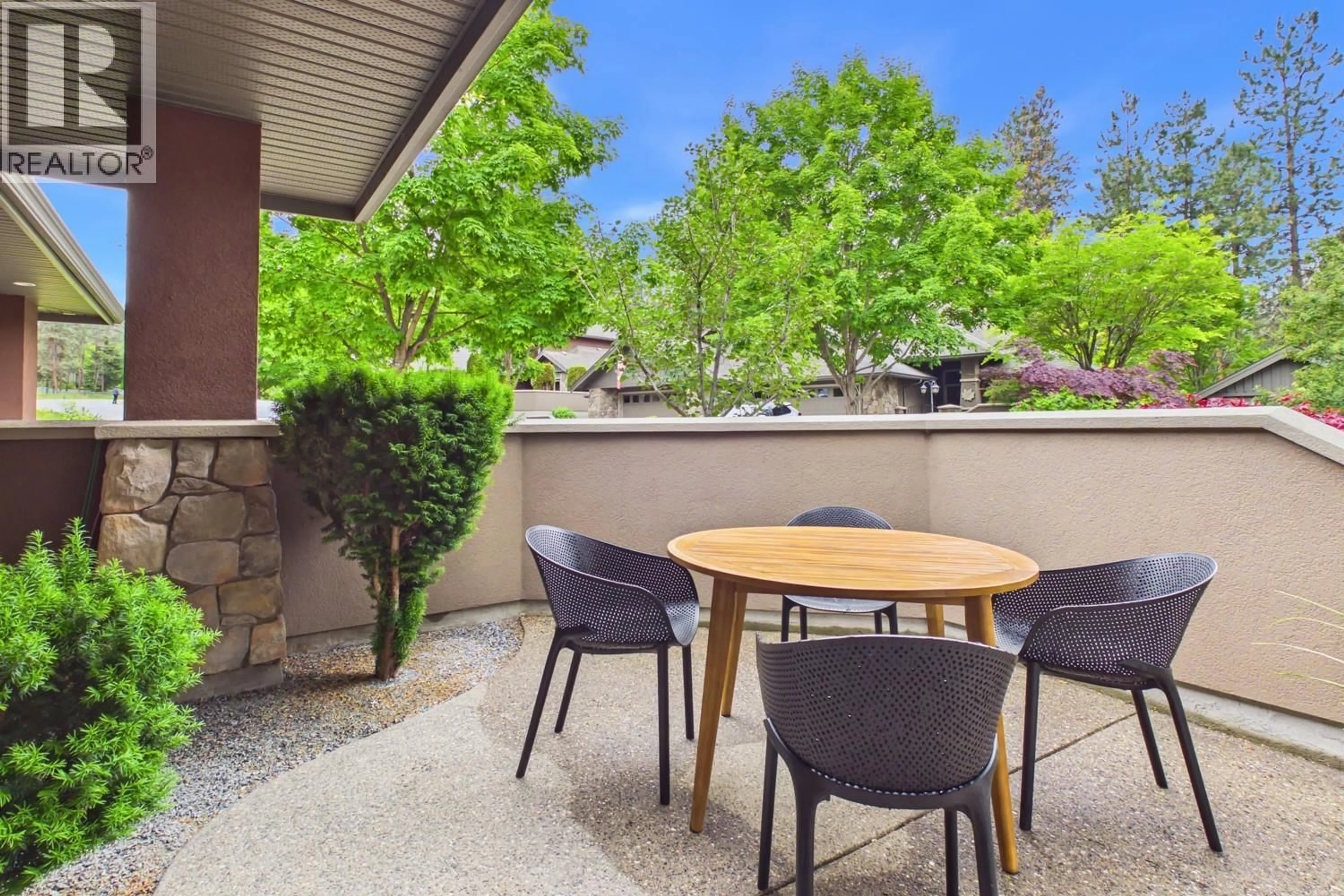 Patio, street for 16 - 4490 GALLAGHERS FOREST SOUTH, Kelowna British Columbia V1W5E1