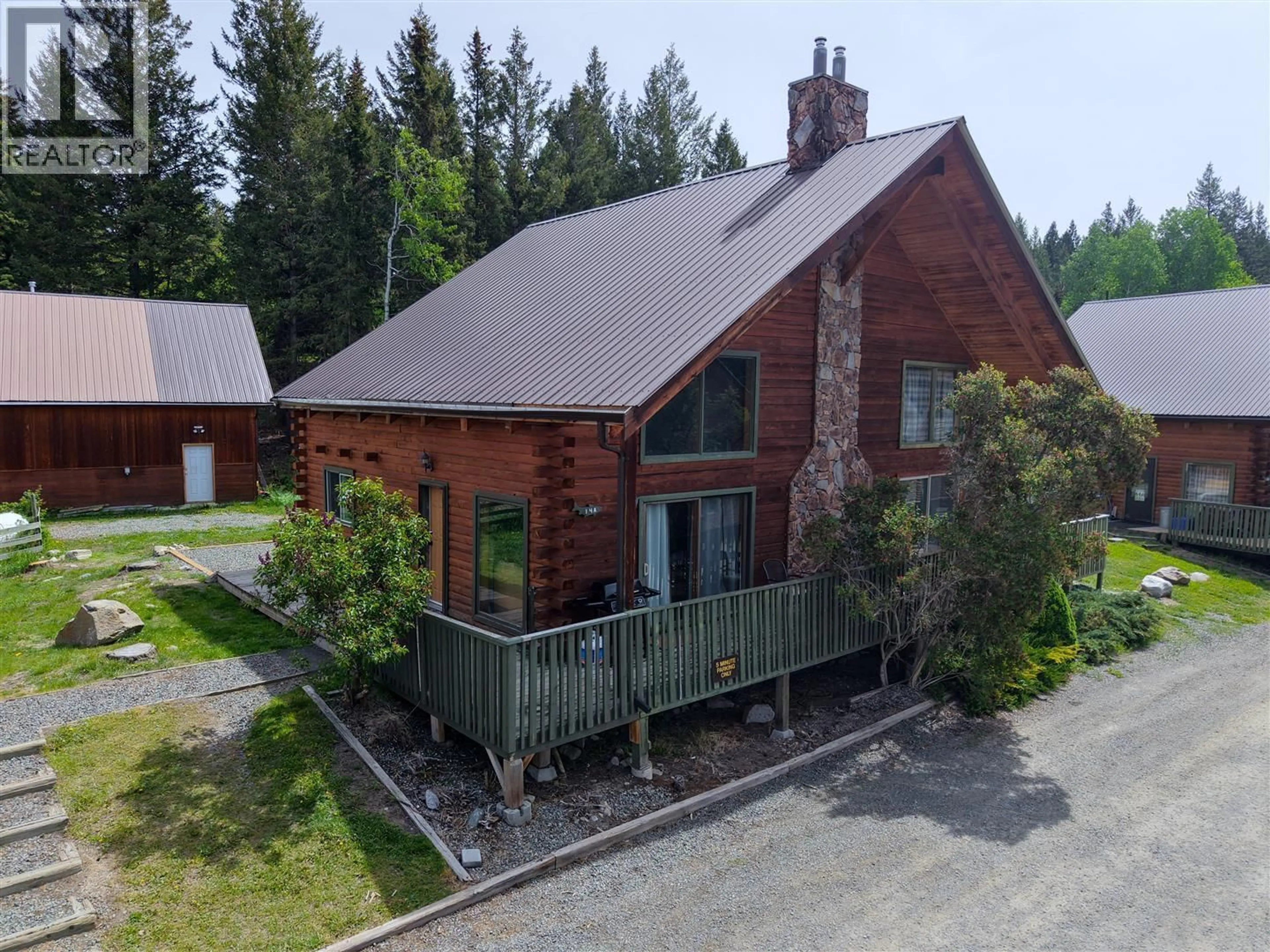 A pic from outside/outdoor area/front of a property/back of a property/a pic from drone, unknown for 14A - 7200 ROCHE LAKE ROAD, Kamloops British Columbia V2C5L7
