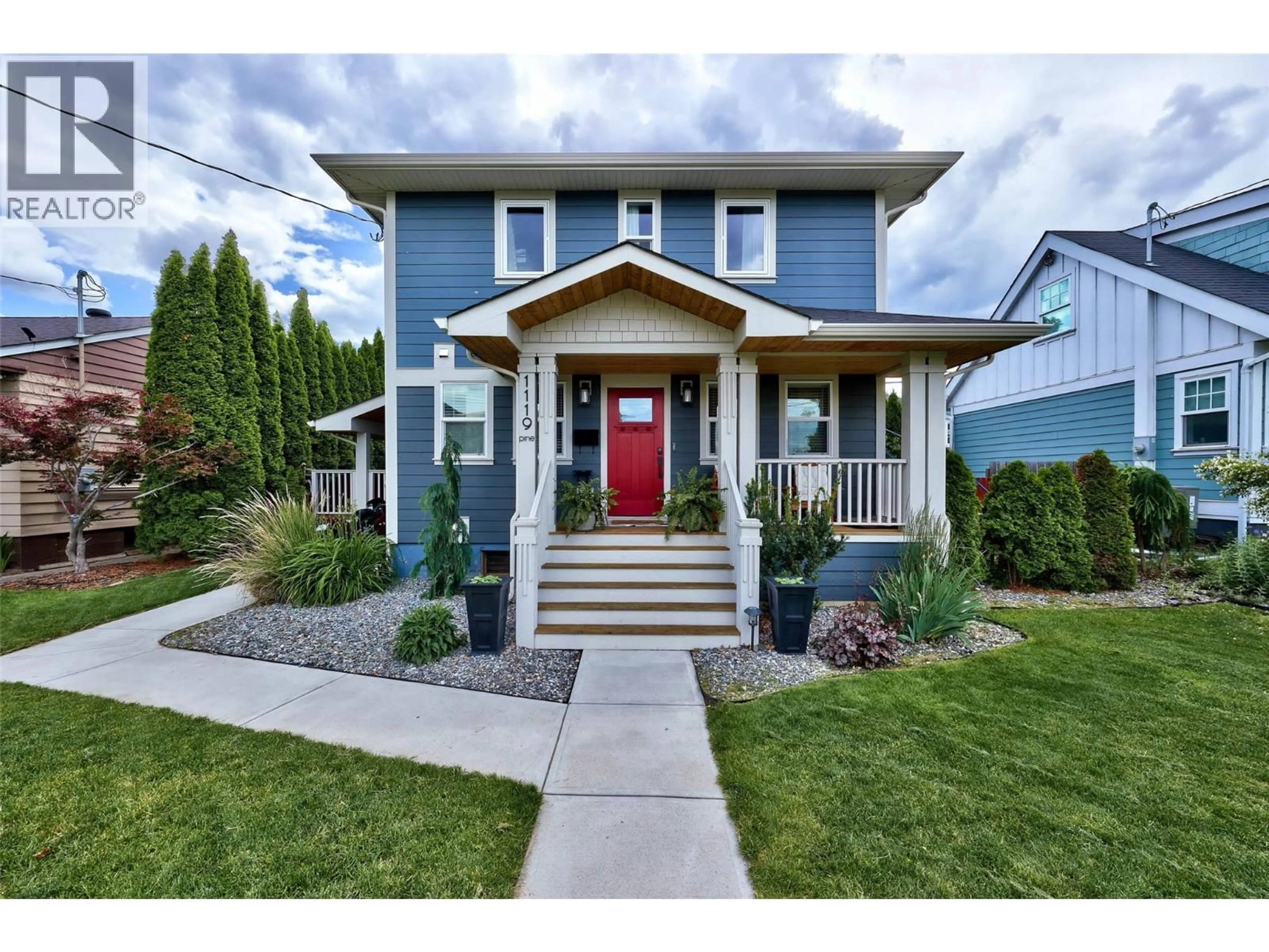 Home with brick exterior material, street for 1119 PINE STREET, Kamloops British Columbia V2C3A7