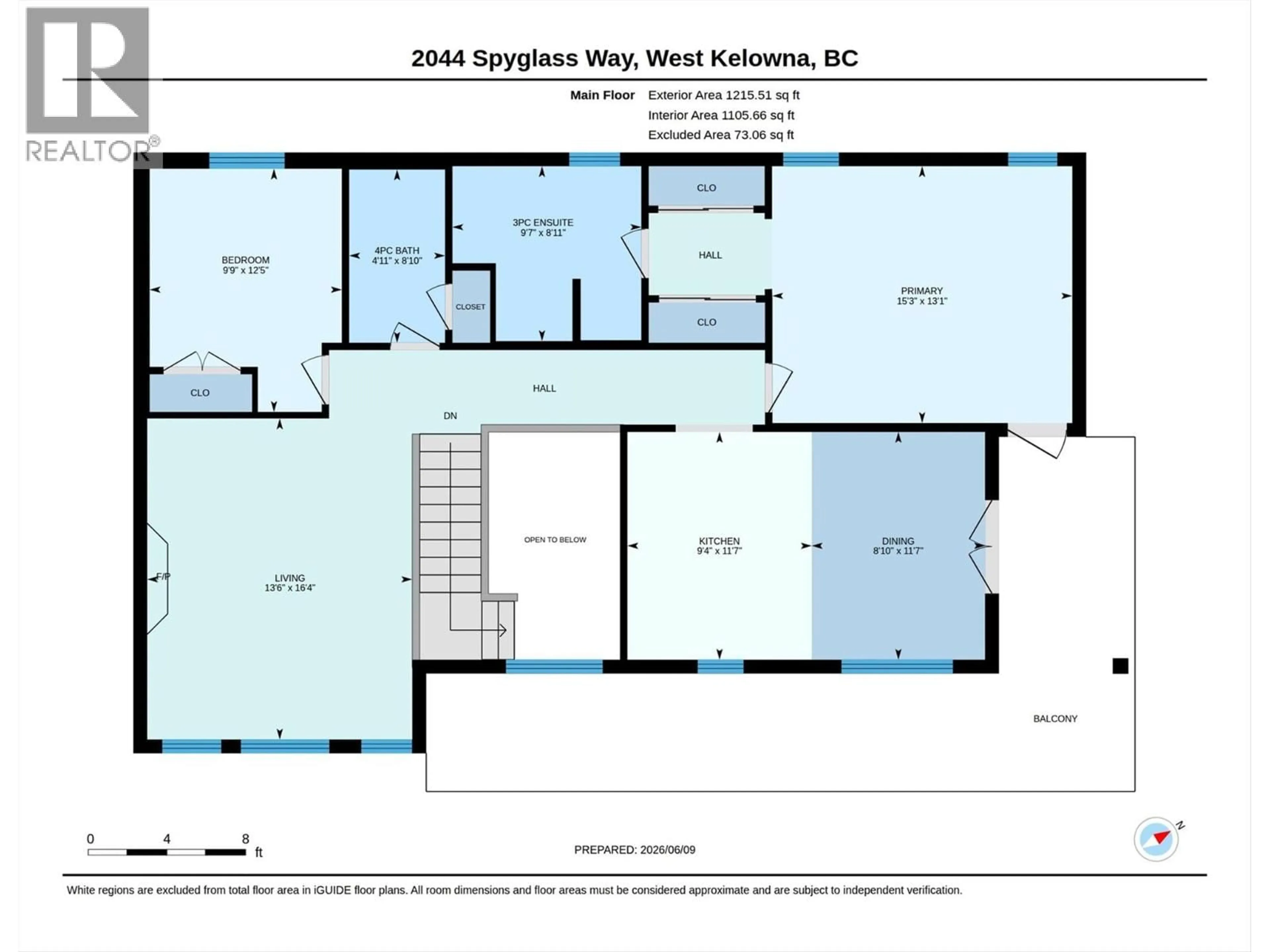 Floor plan for 2044 SPYGLASS WAY, West Kelowna British Columbia V1Z3Z7