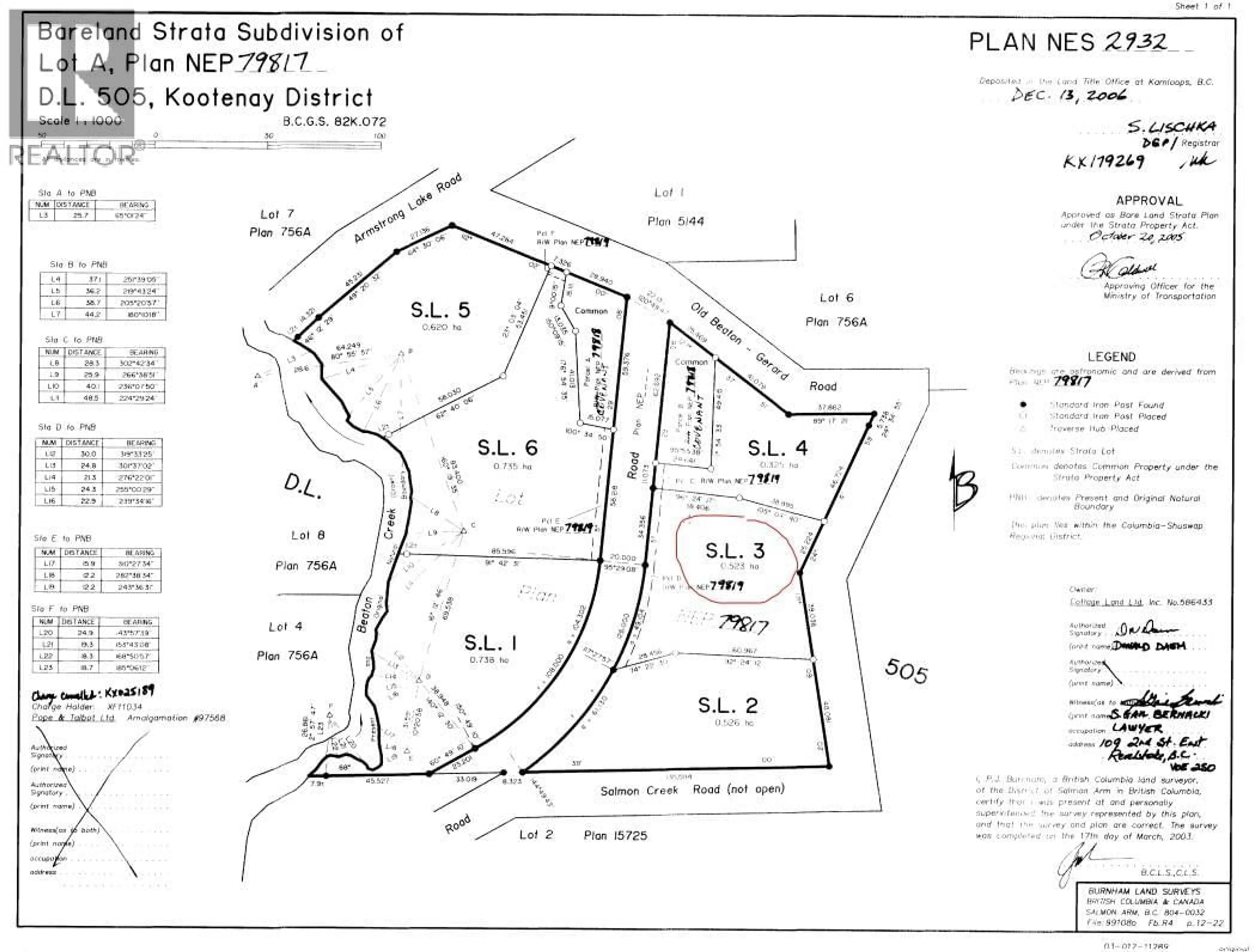 Floor plan for 324 SALMON CREEK ROAD, Beaton British Columbia V0E2S0