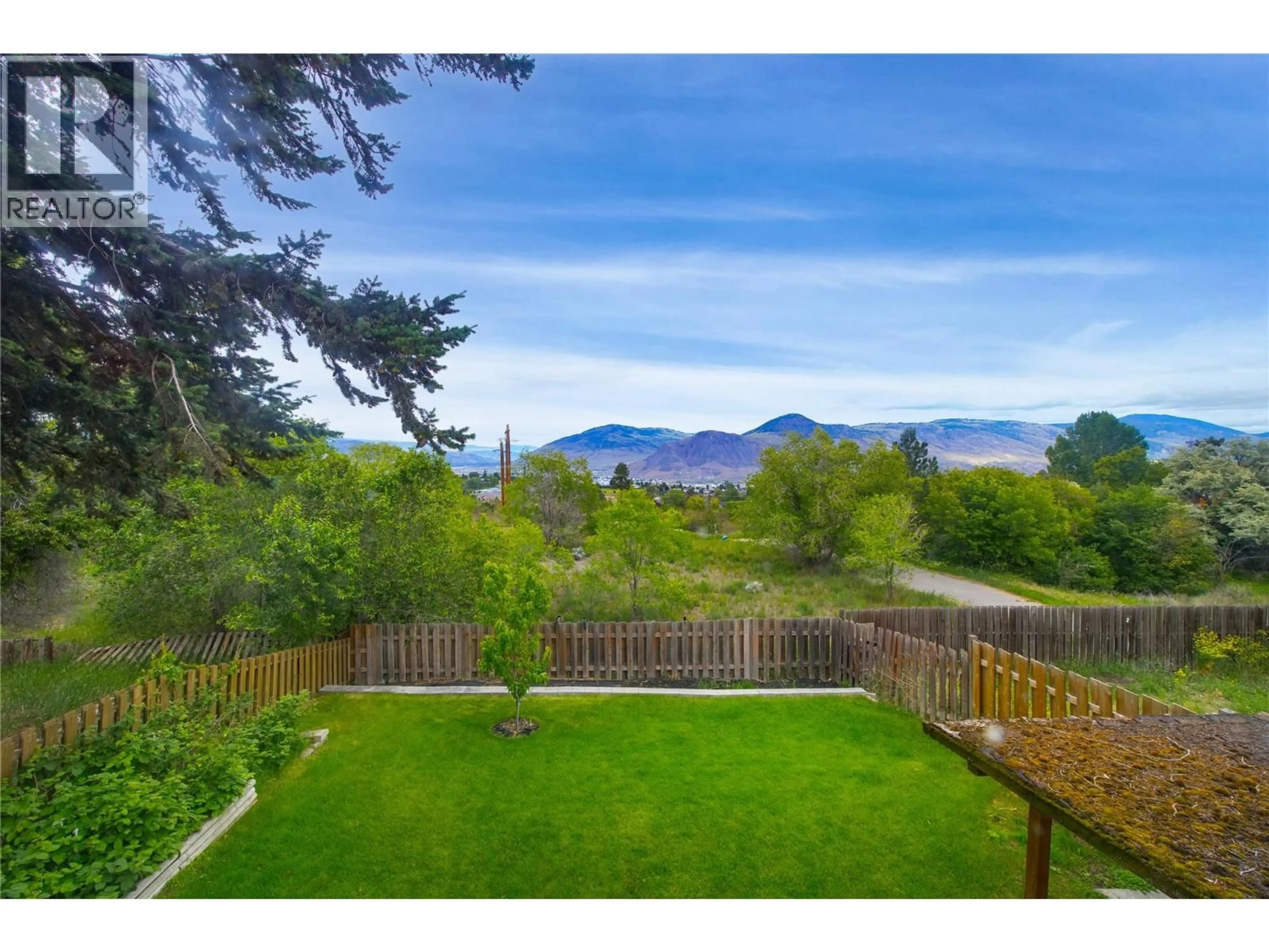 A pic from outside/outdoor area/front of a property/back of a property/a pic from drone, mountain view for 368 WADDINGTON DRIVE, Kamloops British Columbia V2E1M5