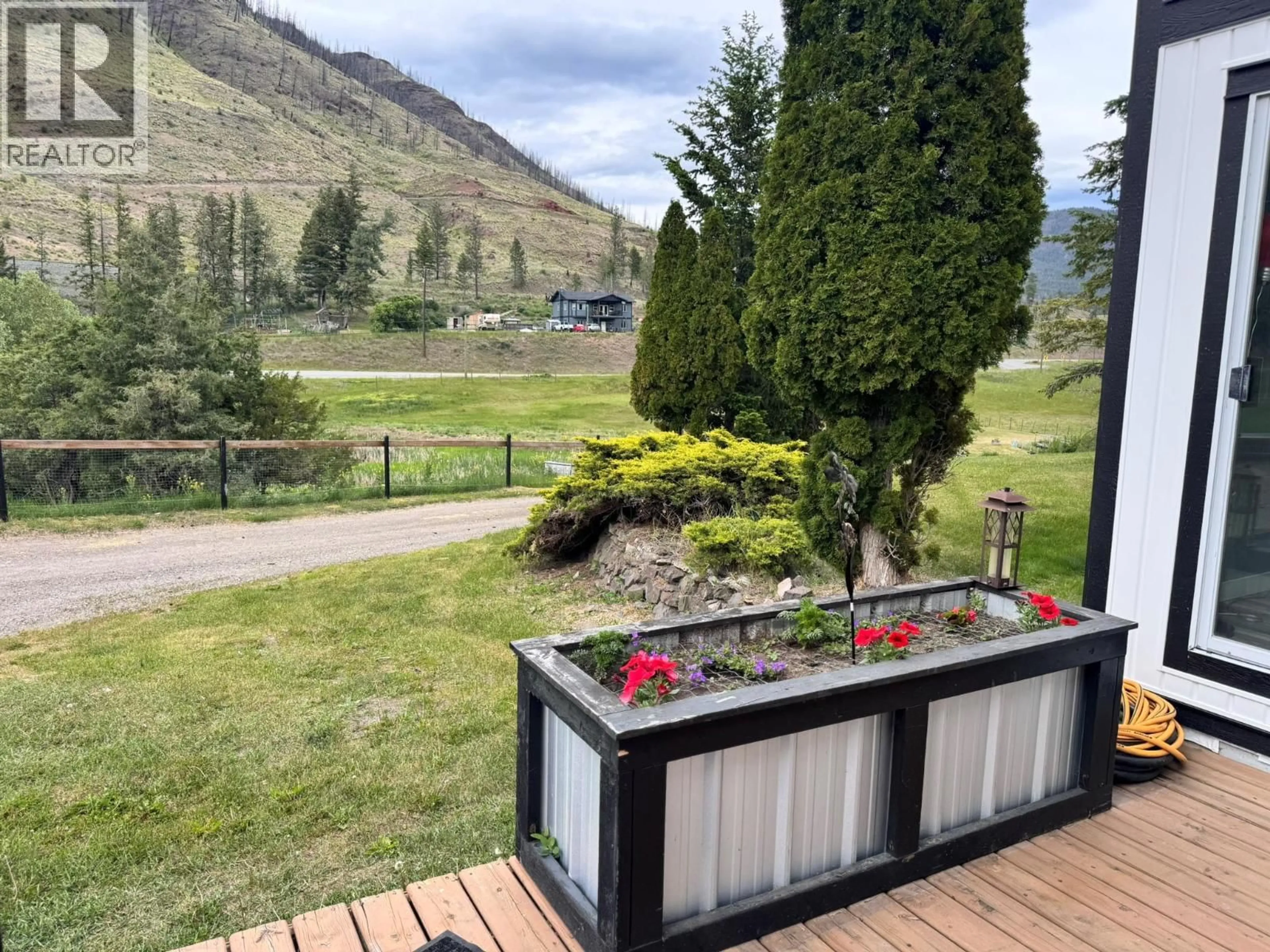 Patio, mountain view for 4316 KAMLOOPS VERNON HIGHWAY, Westwold British Columbia V0E3B1