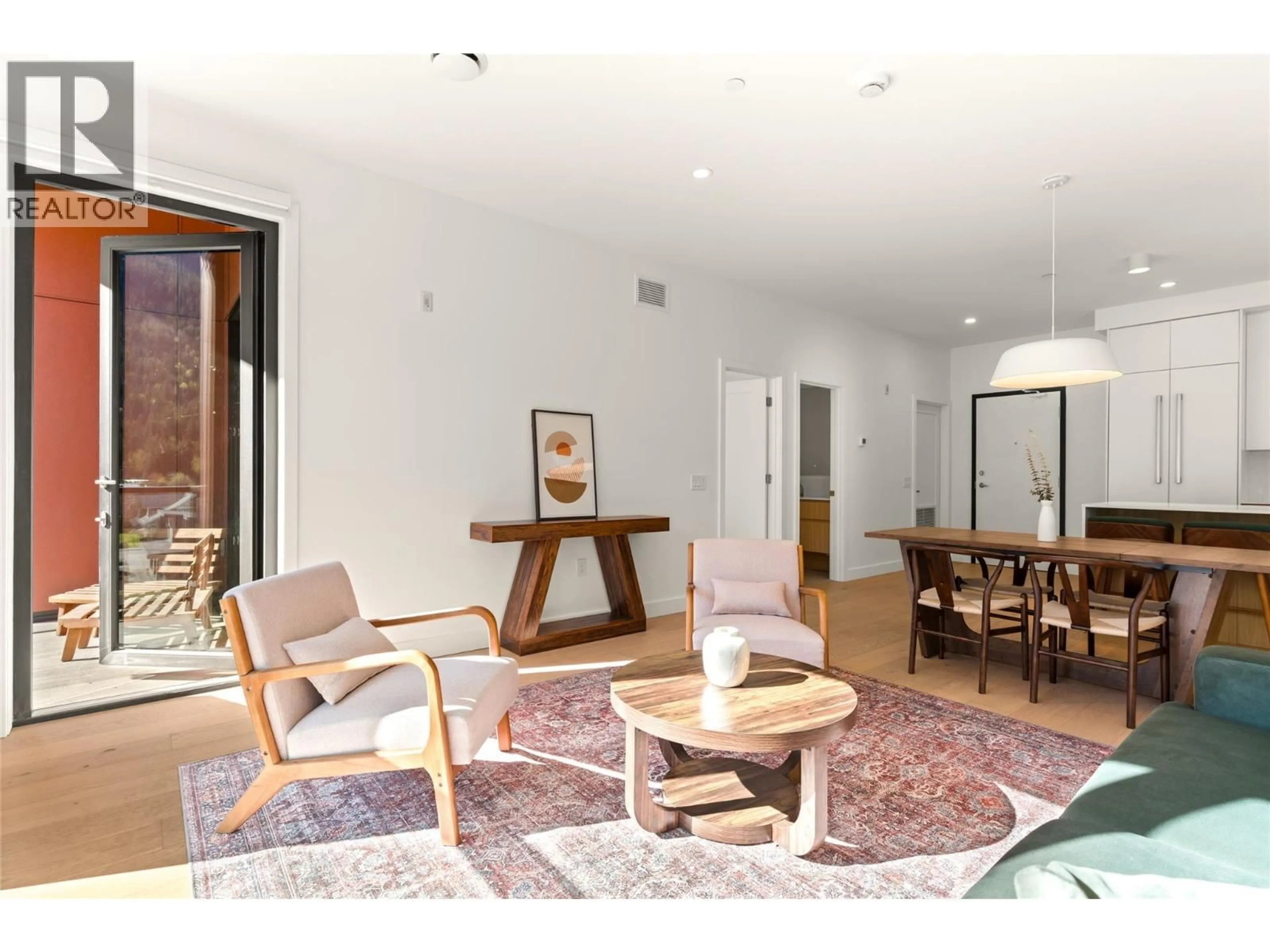 Living room with furniture, unknown for 1406 - 1702 COURSIER AVENUE, Revelstoke British Columbia V0E2S1