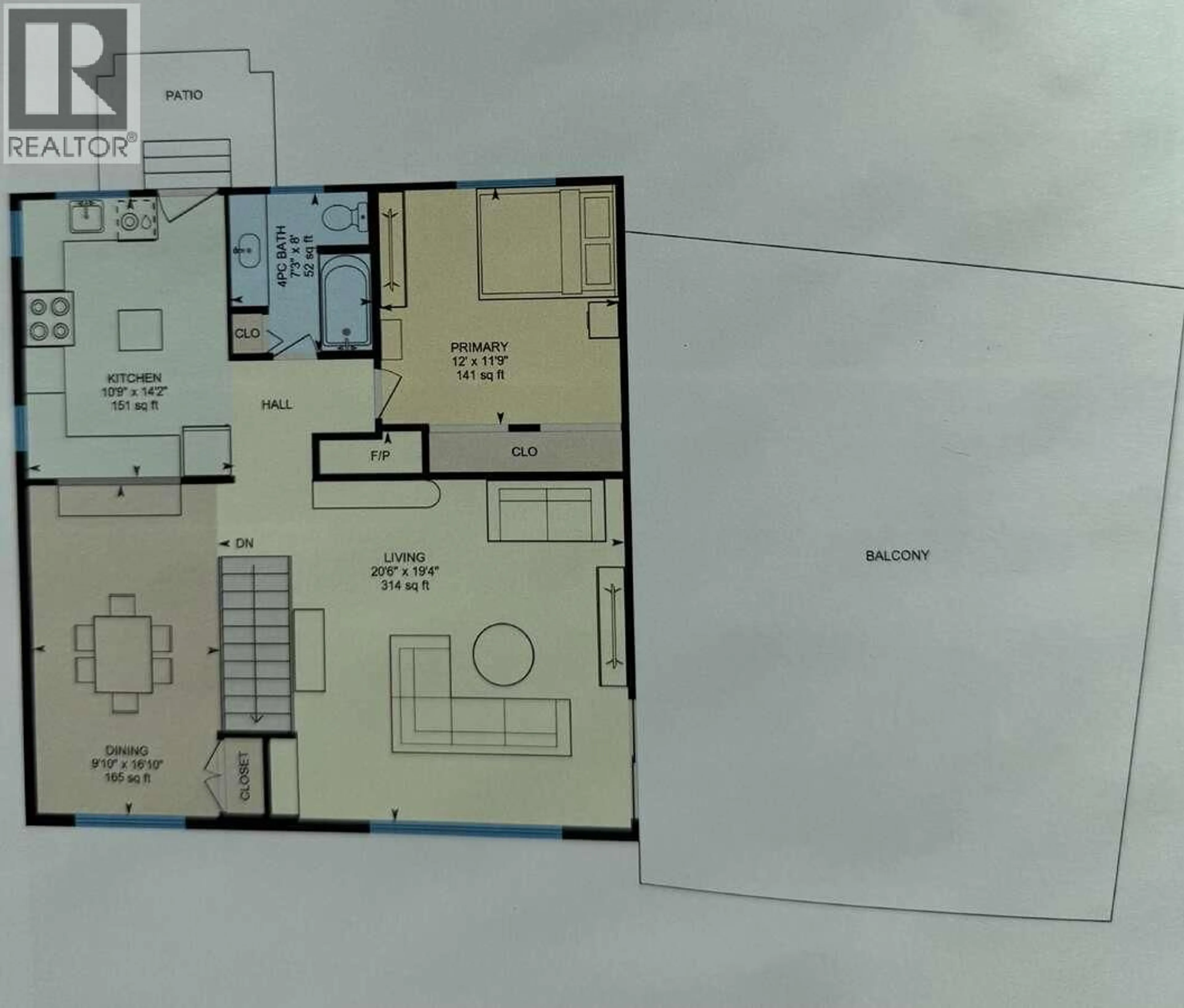 Floor plan for 3304 WHITE LAKE ROAD, White Lake British Columbia V0E2W1