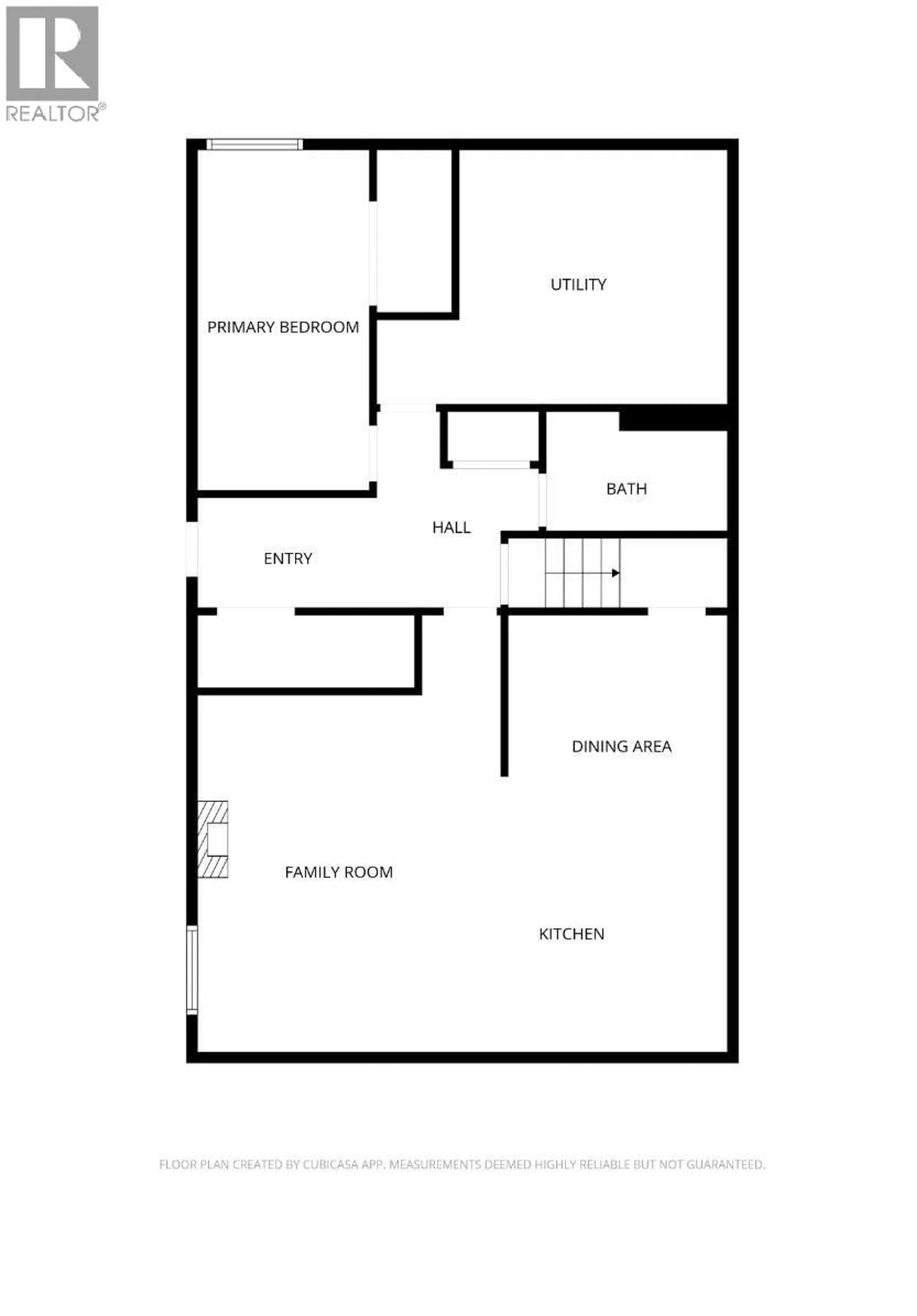 Floor plan for 1601 37TH STREET, Vernon British Columbia V1T6G2
