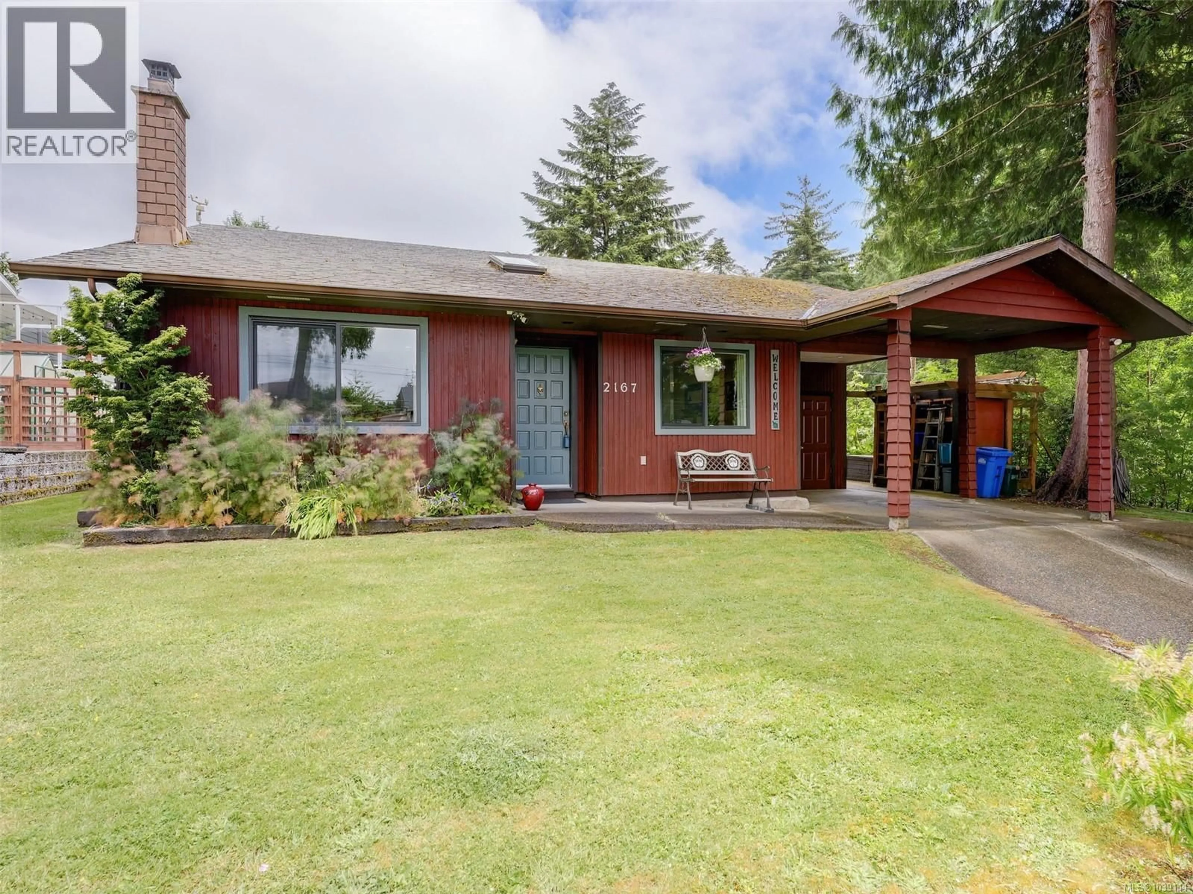Home with brick exterior material, street for 2167 BANFORD PLACE, Sooke British Columbia V9Z0W6