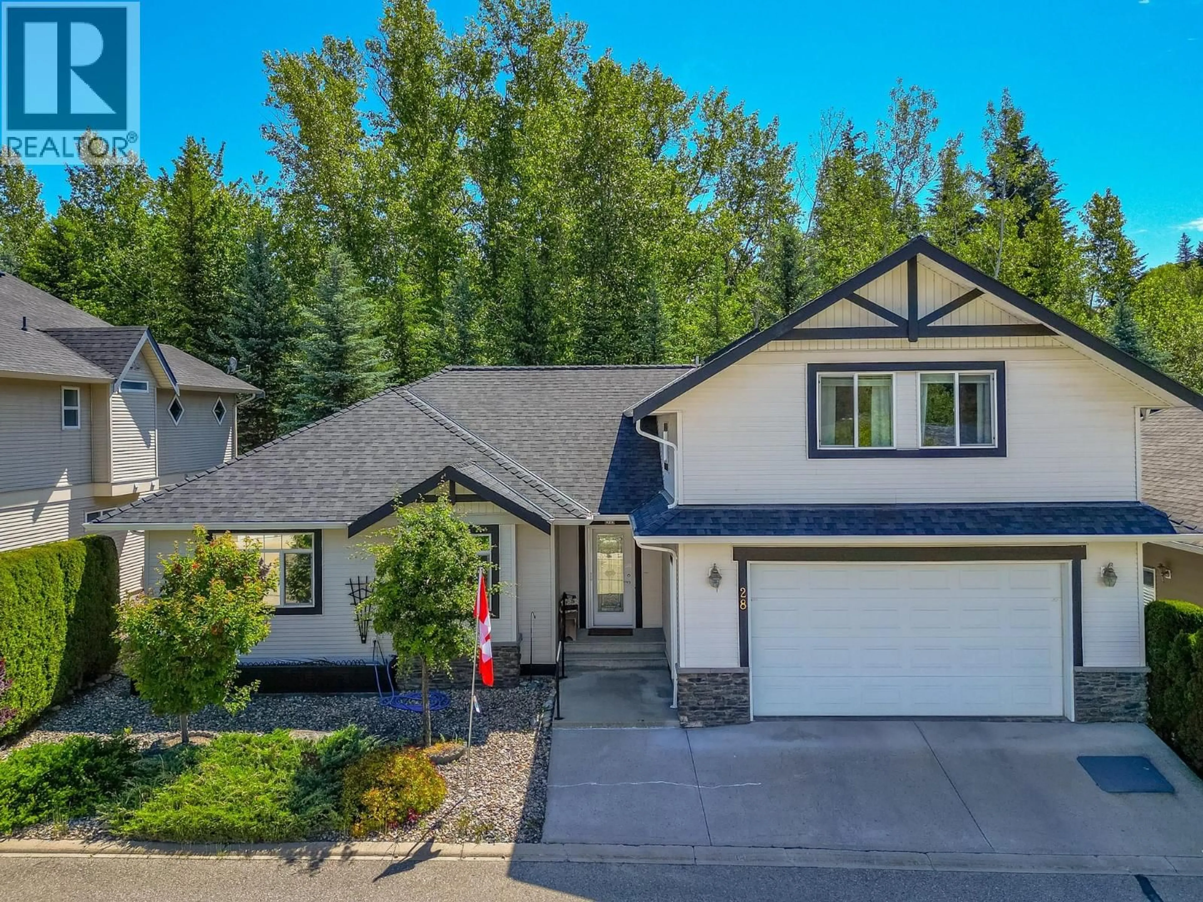 Home with vinyl exterior material, mountain view for #28 - 801 20 STREET NORTHEAST, Salmon Arm British Columbia V1E2R7